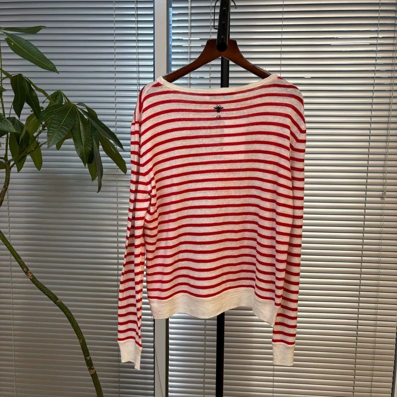 Dior Dior Striped graffiti sweater Size XS / US 0-2 / IT 36-38 - 7 Thumbnail