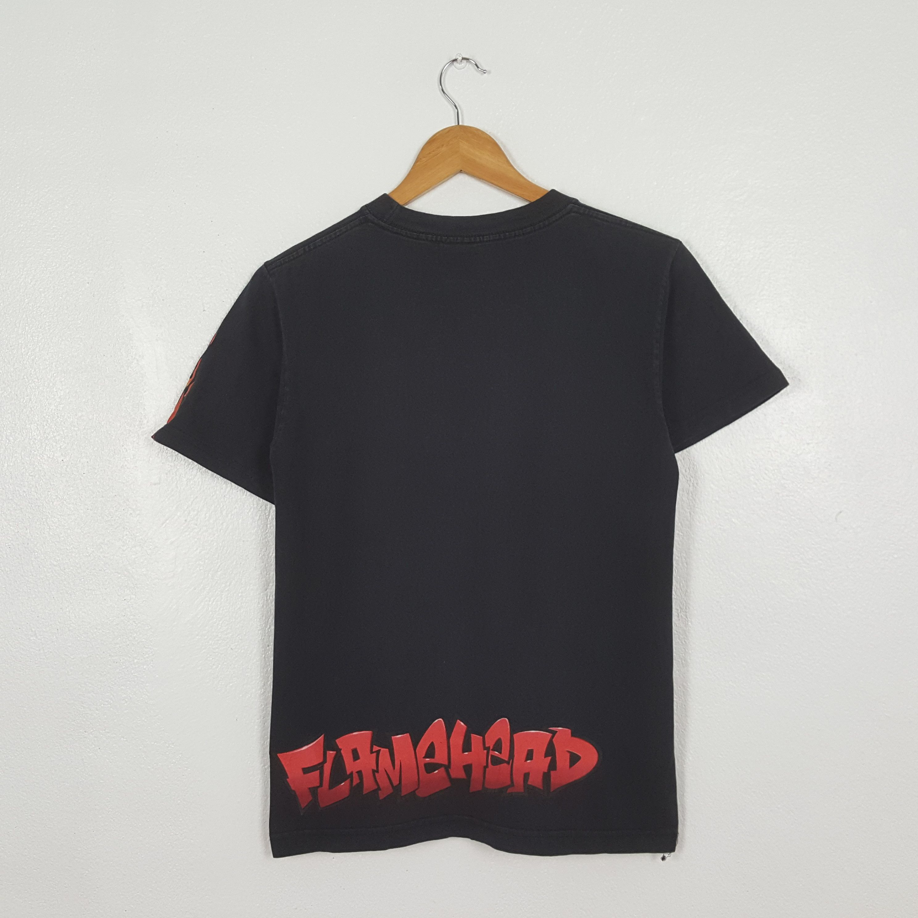 Vintage Vintage Flamehead Skateboard Brand T-Shirt C319N39 Size US S / EU 44-46 / 1 - 3 Thumbnail