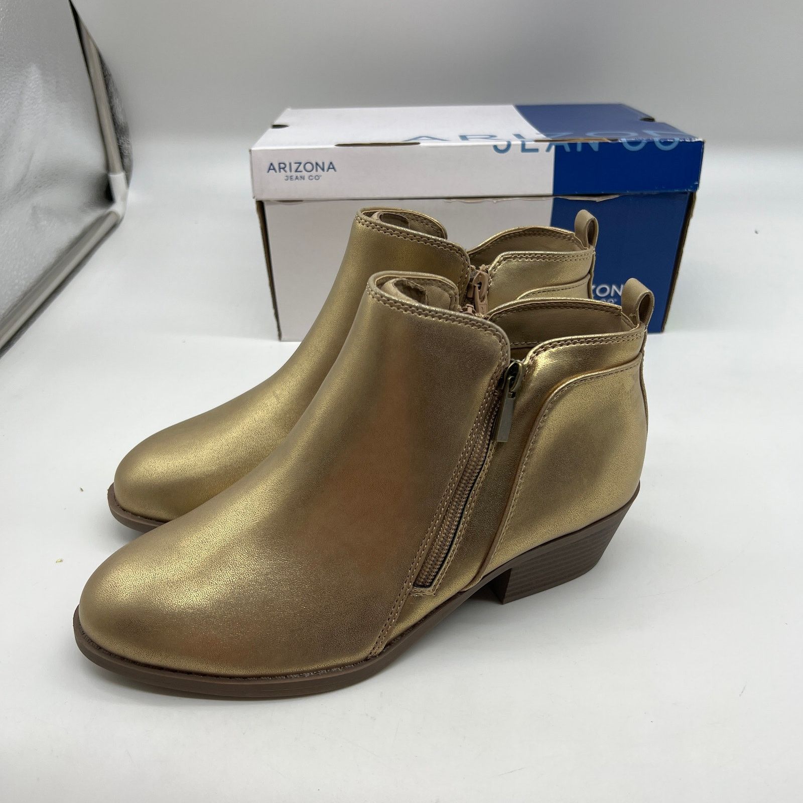 Other Arizona Jean Co Womens Castle Stacked Heel Booties Size US 8 / IT 38 - 1 Thumbnail