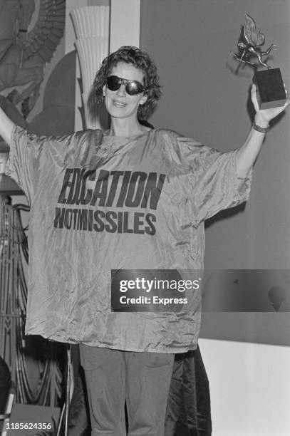 Katharine Hamnett London Rare Vintage Katharine Hamnett "Education Not Missiles" Tee Size US M / EU 48-50 / 2 - 2 Thumbnail