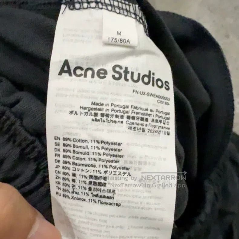 Acne Studios Acne Studios Washed black shorts Size US 28 / EU 44 - 4 Thumbnail
