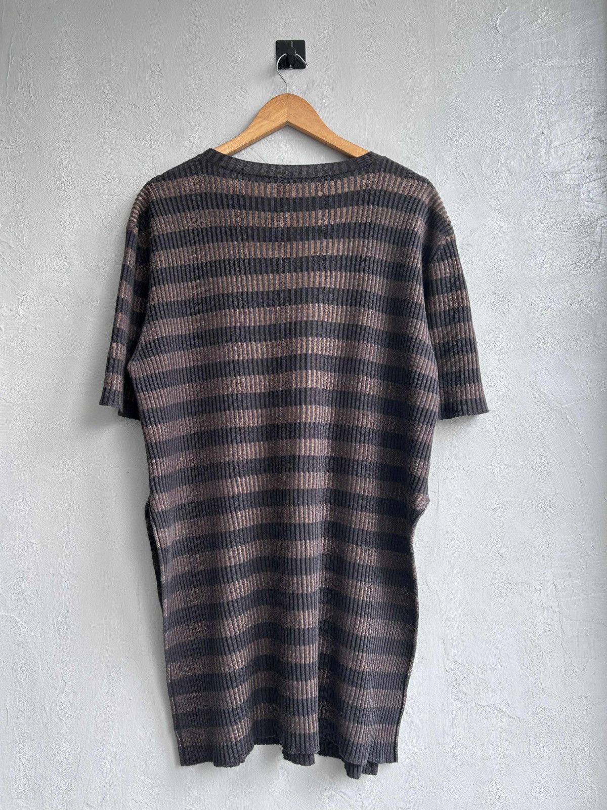 Loewe Loewe Side Slit Linen Striped Knit Size US M / EU 48-50 / 2 - 4 Thumbnail