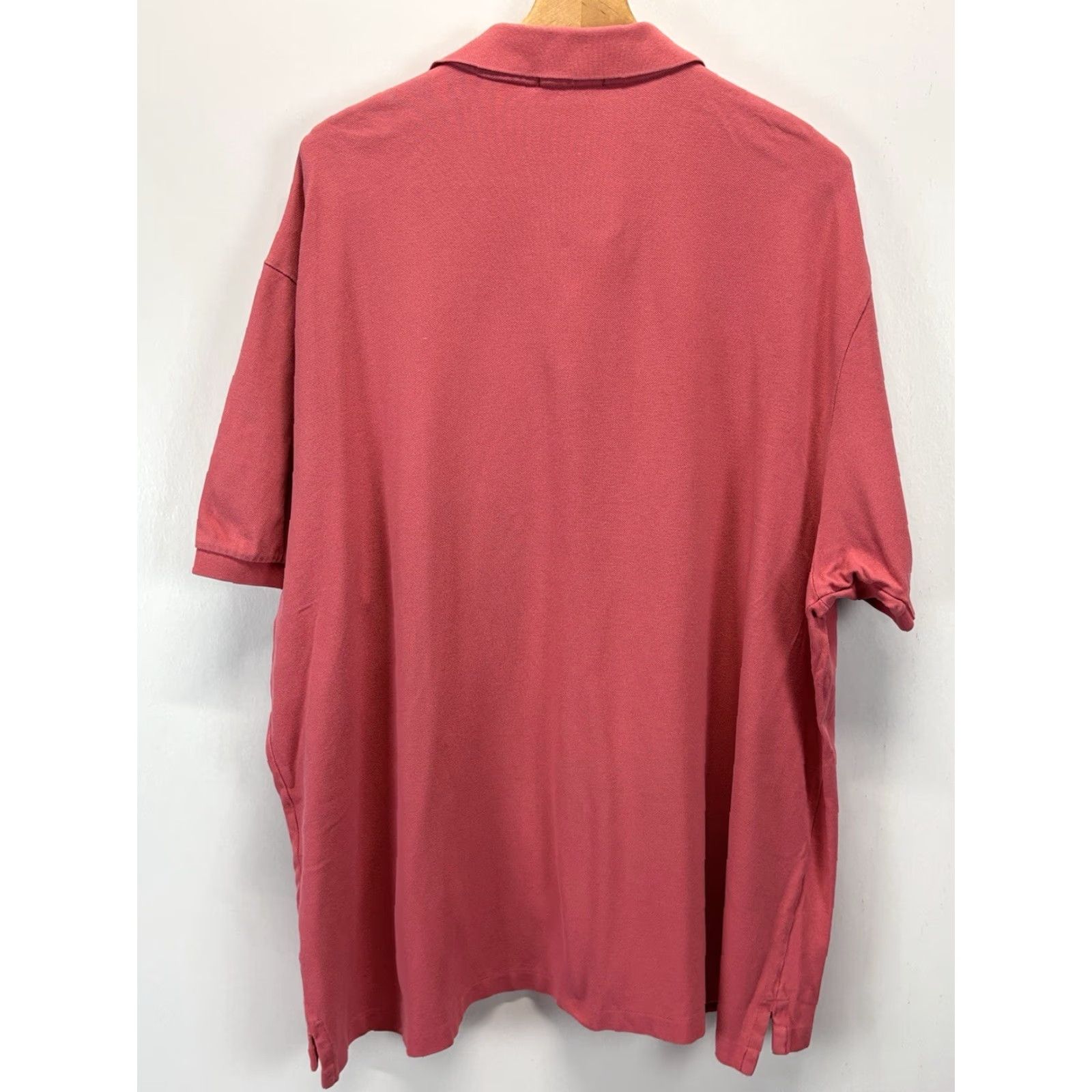 Ralph Lauren Polo Ralph Lauren Knit Polo Shirt 3XB Big & Tall Mens Preppy Pink Blue Pony Short Sleeve Collared Pullover Knit Cotton 100% Size US XXL / EU 58 / 5 - 3 Thumbnail