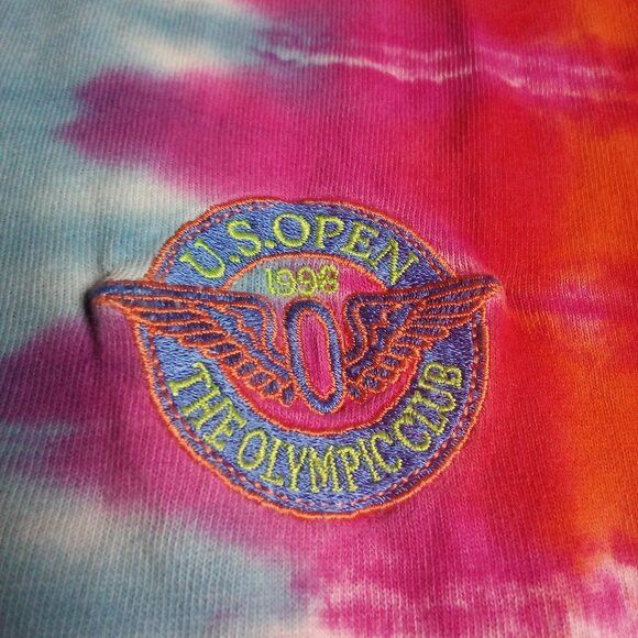 Other Vintage Olympic Club U.S. Open 1996 Tennis Tie Dye T-Shirt Size US L / EU 52-54 / 3 - 1 Thumbnail