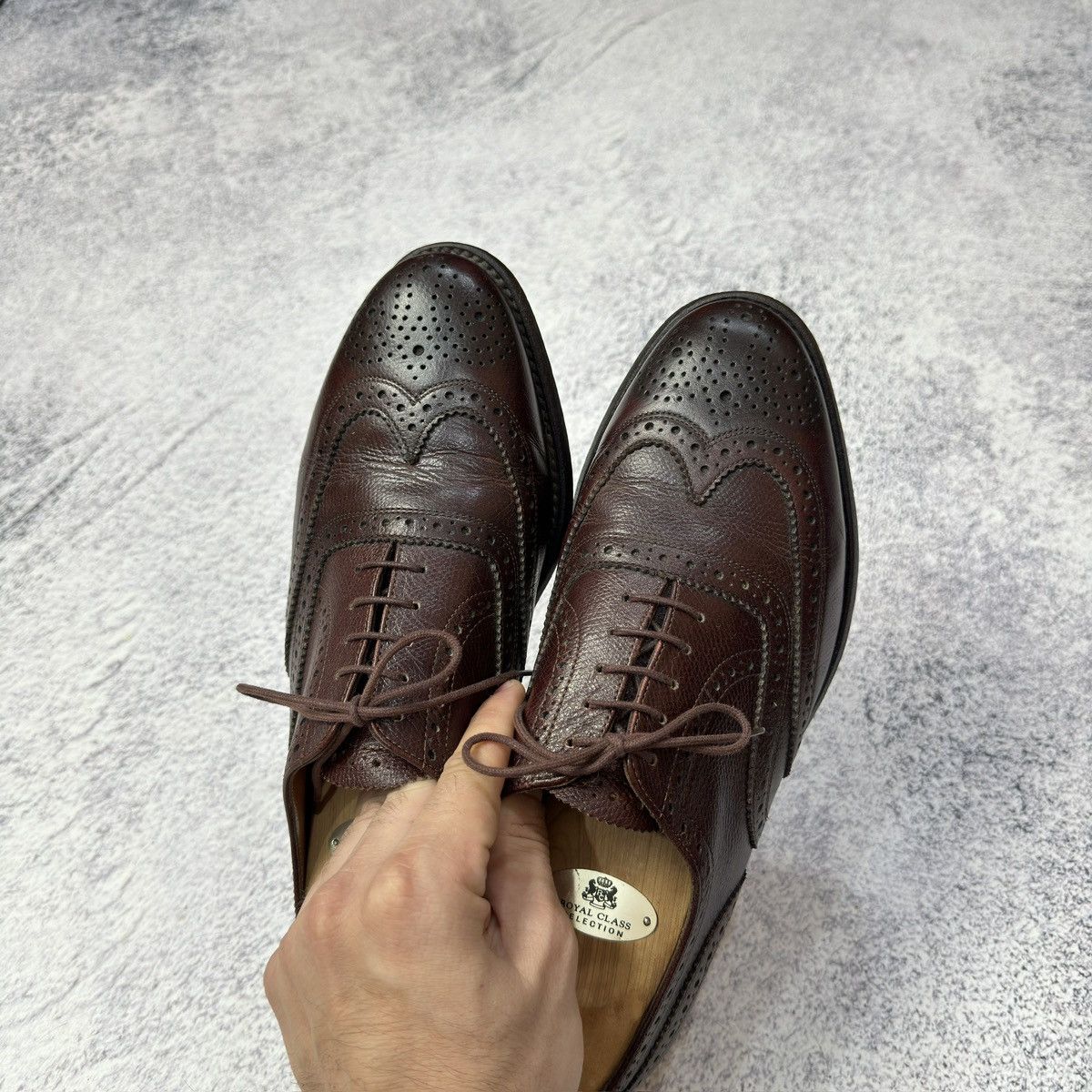 Floris van Bommel Van Bommel Mens Brogues US9 UK8 EU42 27cm Size US 9 / EU 42 - 11 Thumbnail