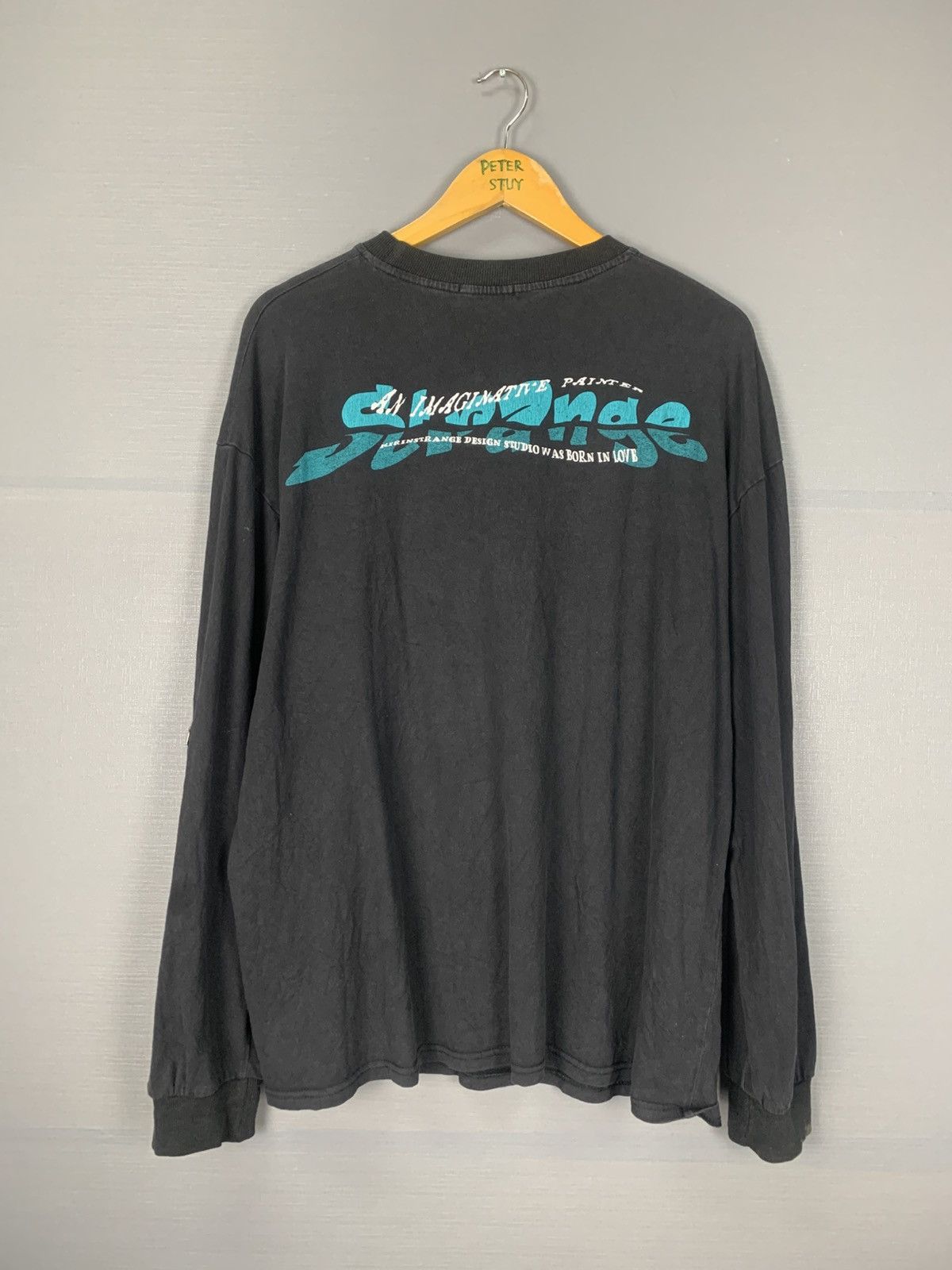 Vintage Strange - The Last Artist Overprint shirt Size US L / EU 52-54 / 3 - 6 Thumbnail
