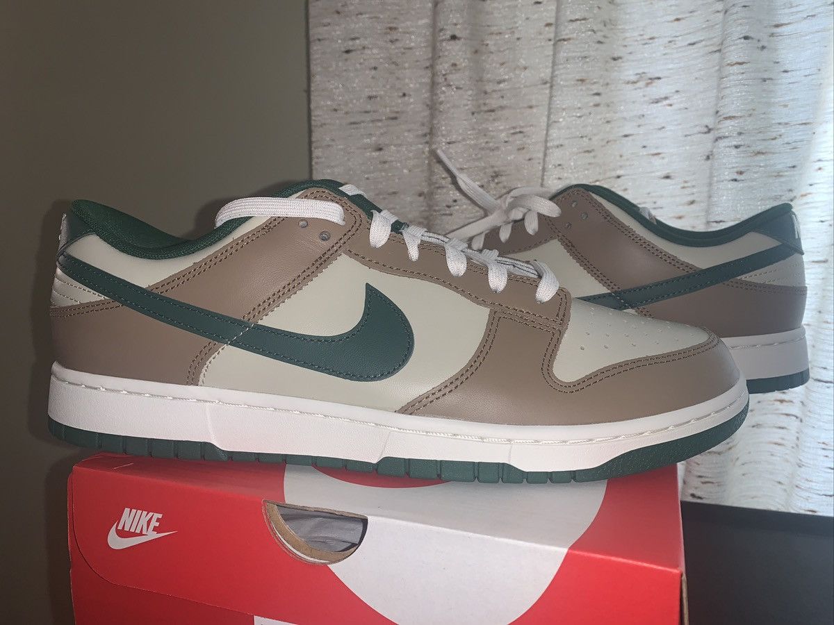 image of Nike Dunk Low Rattan Mens Size 12 Shoes in Brown