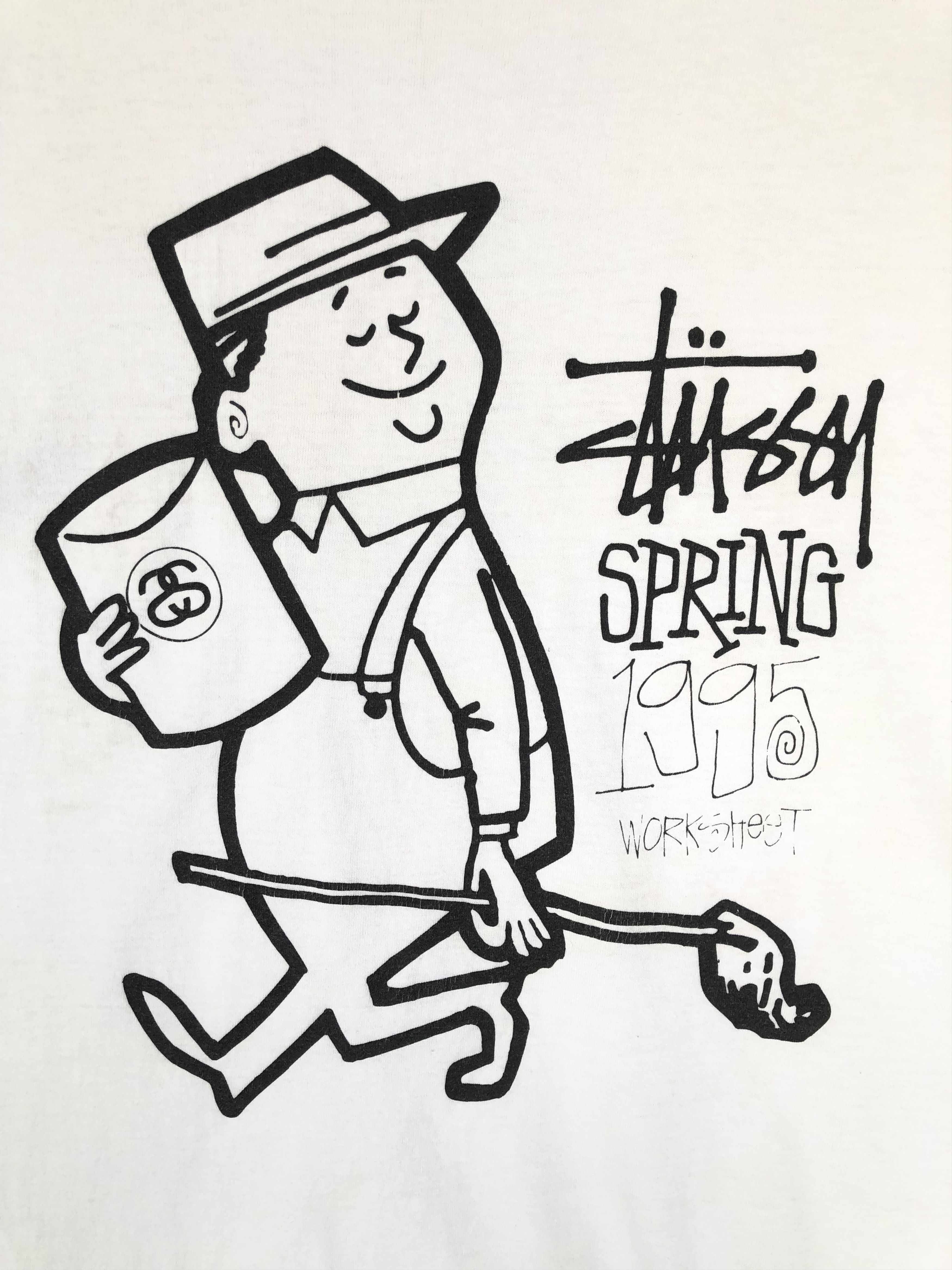Stussy Vintage Stussy Spring 1995 Streetwear Tee Size US XL / EU 56 / 4 - 3 Thumbnail