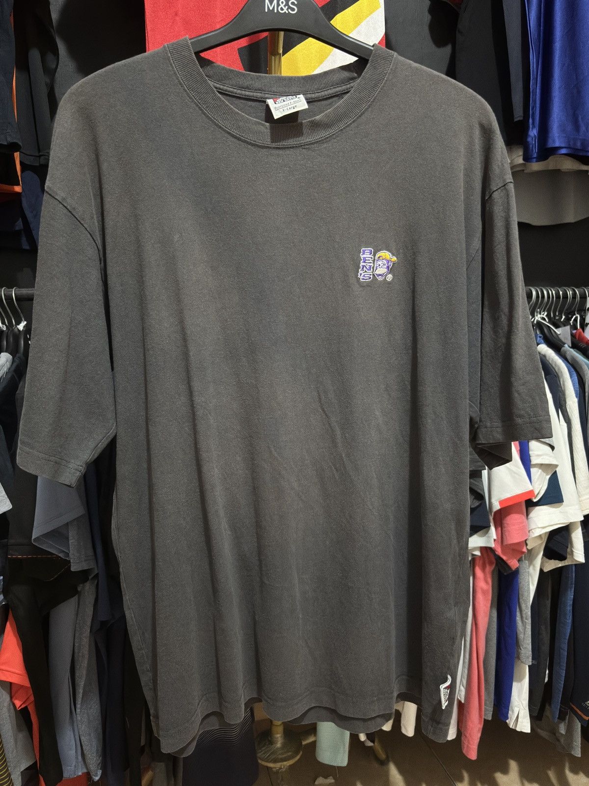 Ben Davis Vintage Ben Davis Oversized T Shirt Black Size US XL / EU 56 / 4 - 1 Thumbnail