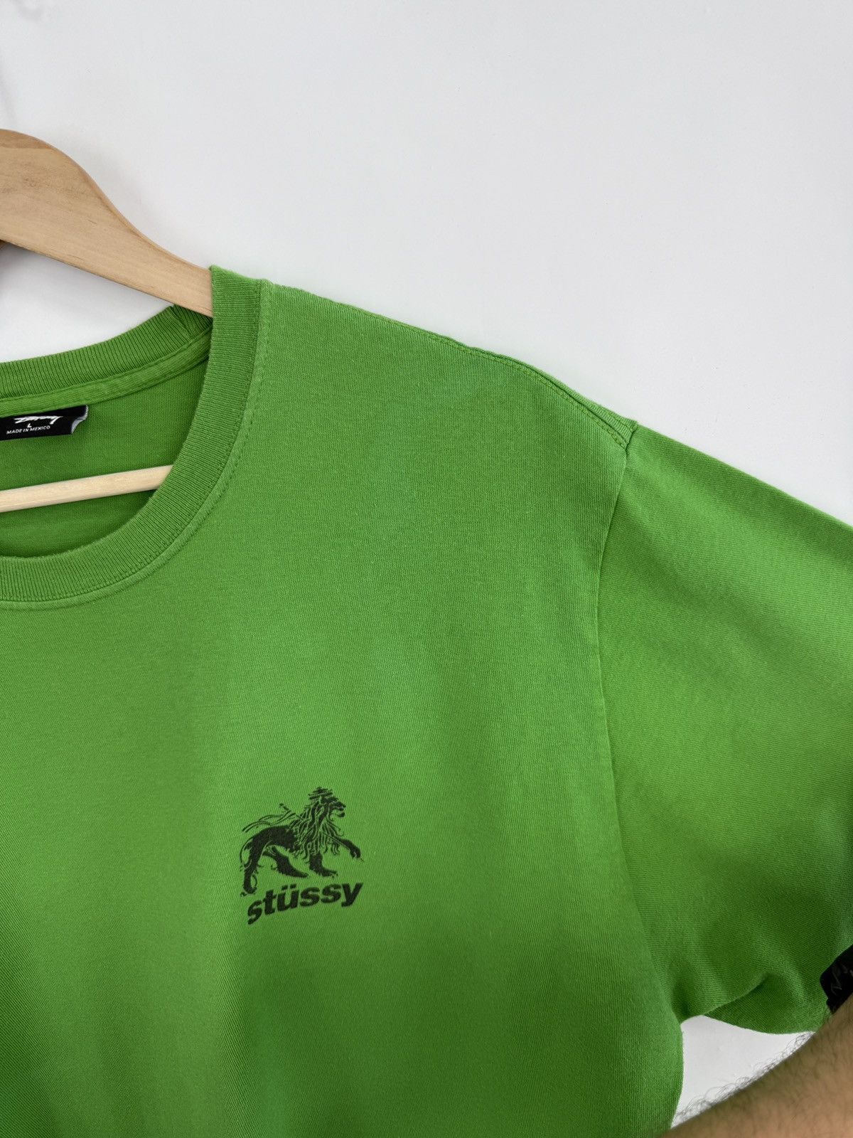 Stussy 🇺🇸 Y2K Stussy Rasta Lion T-Shirt Skatewear Rare Retro Hype Size US L / EU 52-54 / 3 - 12 Thumbnail