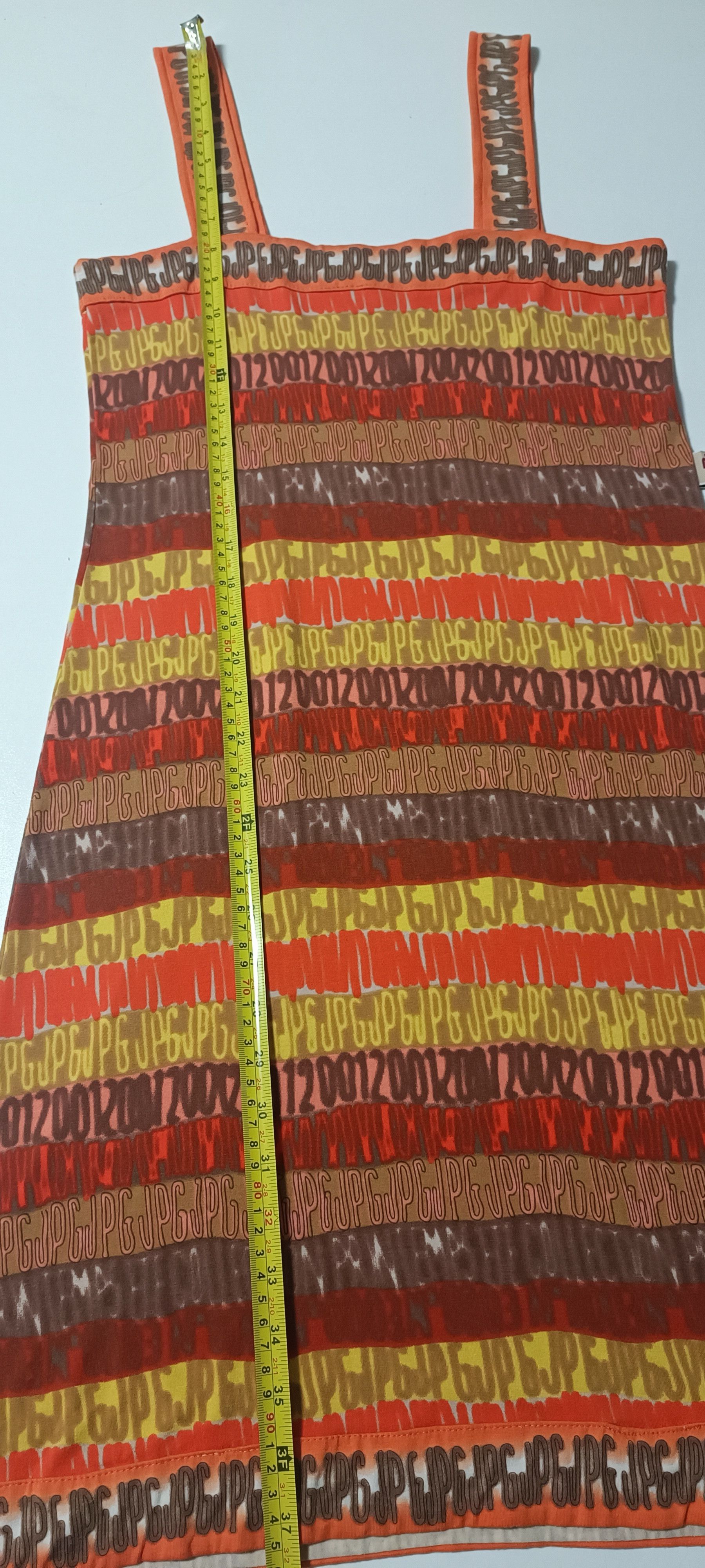 Jean Paul Gaultier SS2001_ Logo JPG Tank midi dress Size S / US 4 / IT 40 - 5 Thumbnail