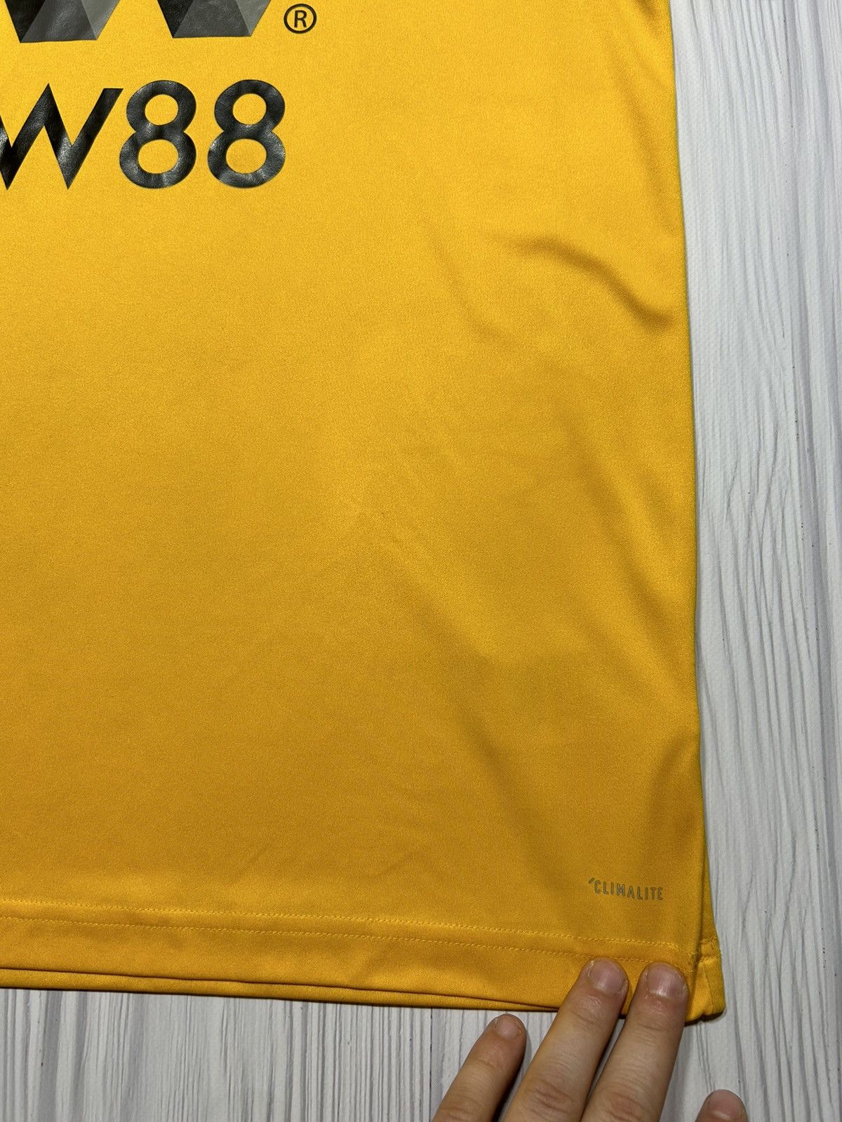 Adidas Wolverhampton 2018/19 Adidas Soccer Jersey Size S Size US S / EU 44-46 / 1 - 4 Thumbnail