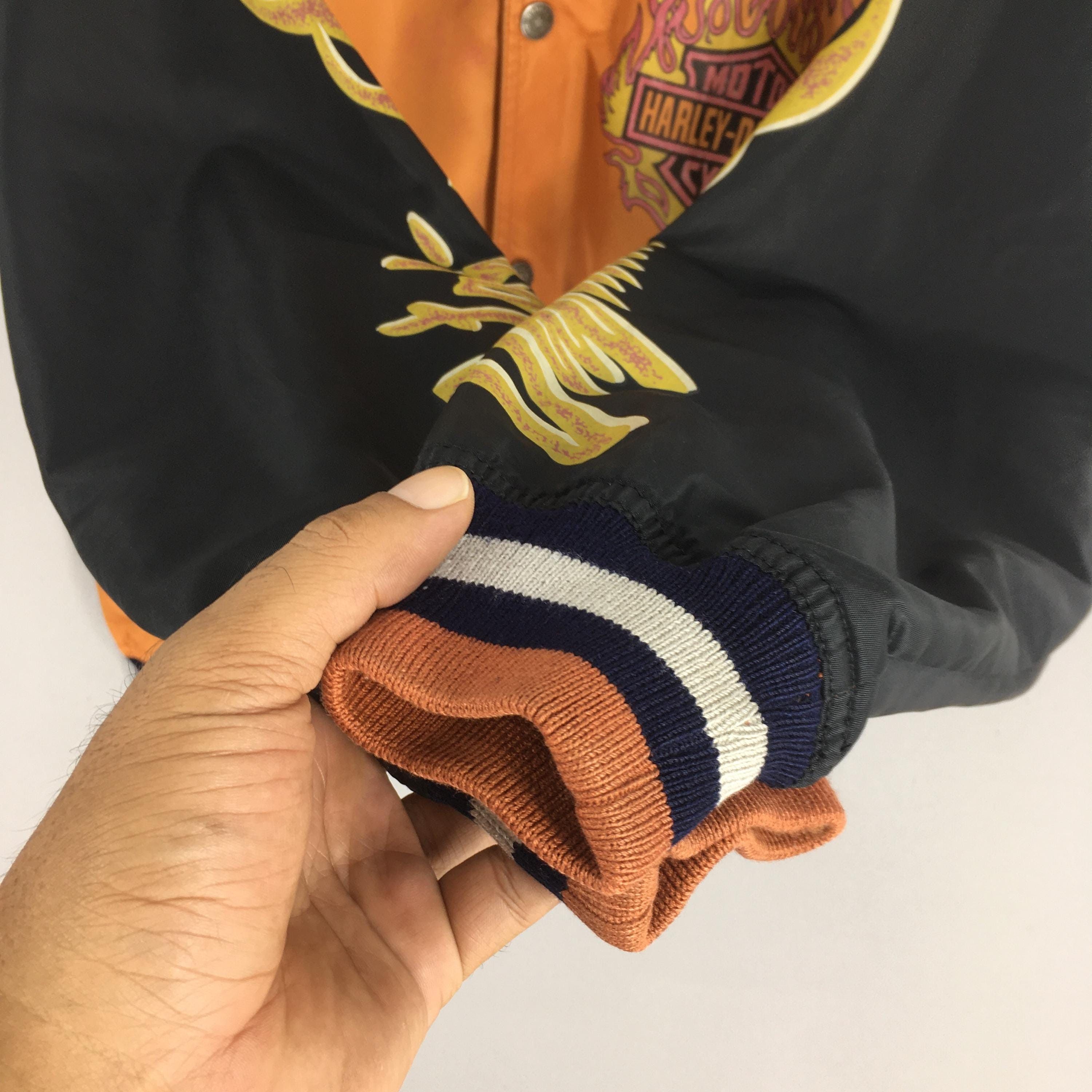 Harley Davidson Harley Davidson Motorcycle Daytona Varsity Jacket Medium Size US M / EU 48-50 / 2 - 5 Thumbnail