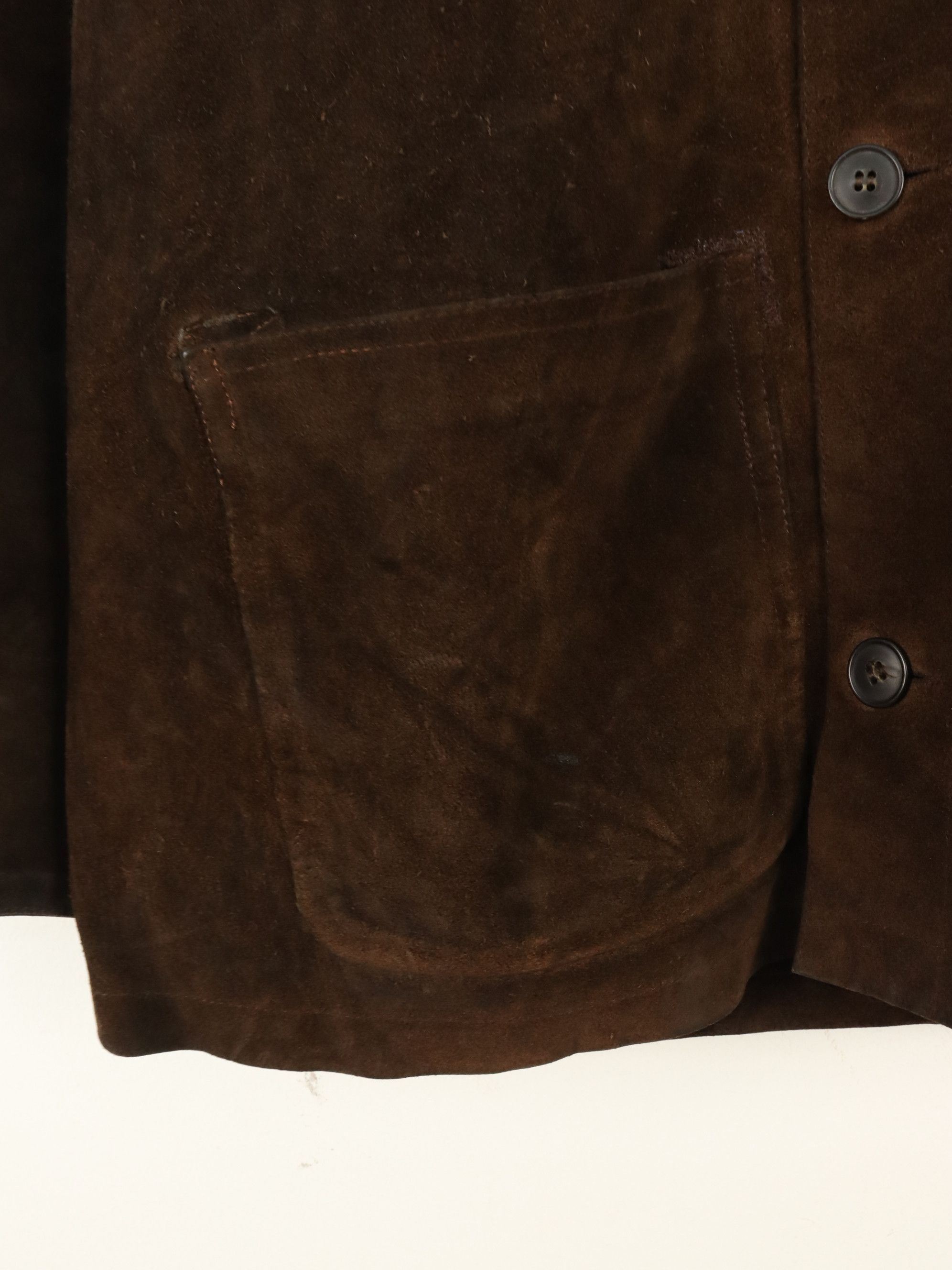 A.P.C. A.P.C. Suede Leather Workwear Coat Jacket Size US M / EU 48-50 / 2 - 7 Thumbnail