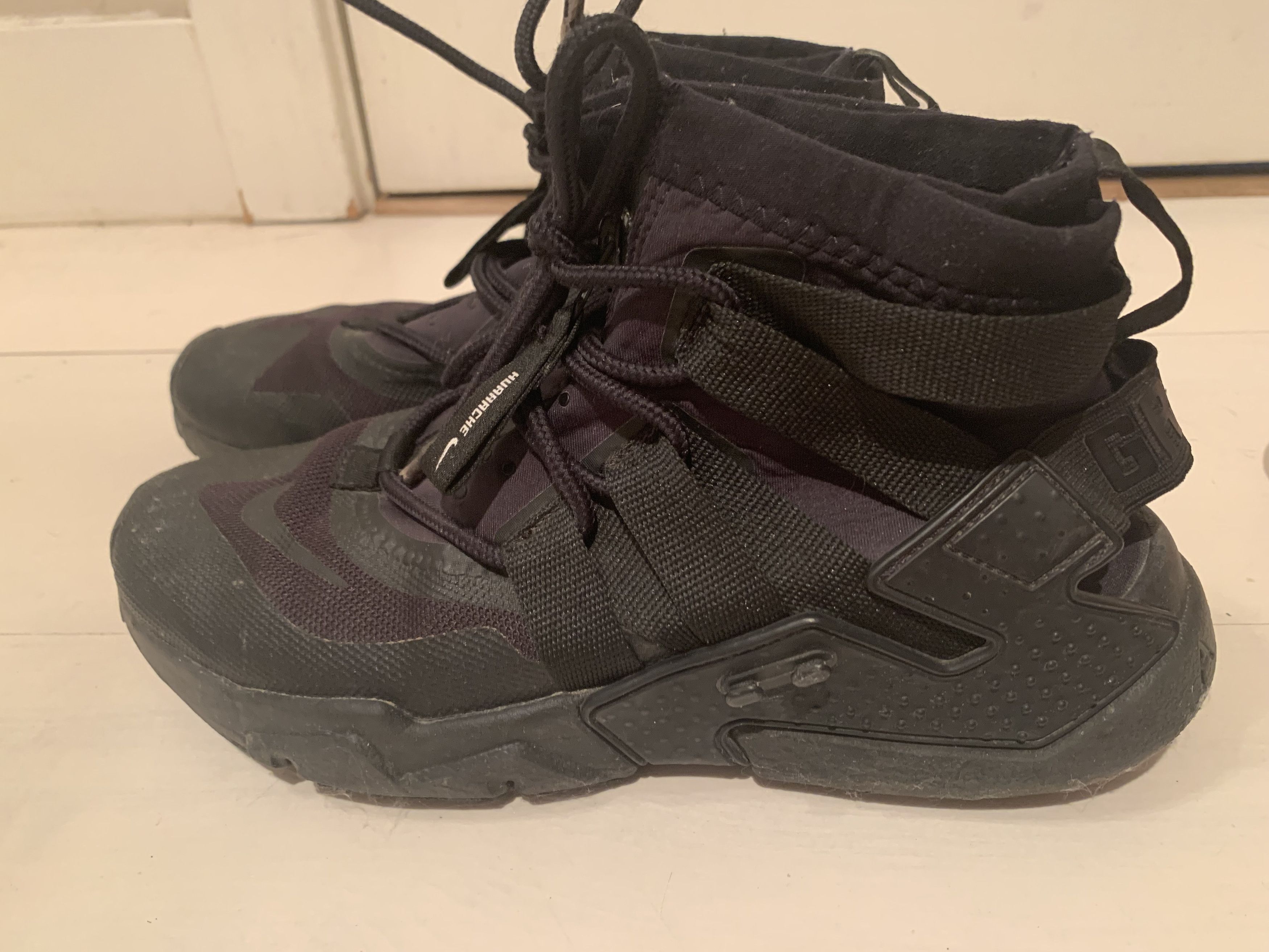 Nike Nike Air Huarache Gripp Black Size US 8 / EU 41 - 4 Thumbnail