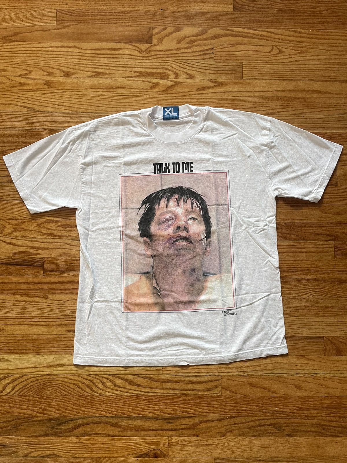 A24 × Online Ceramics “Talk to Me” Straight to Hell Tee
