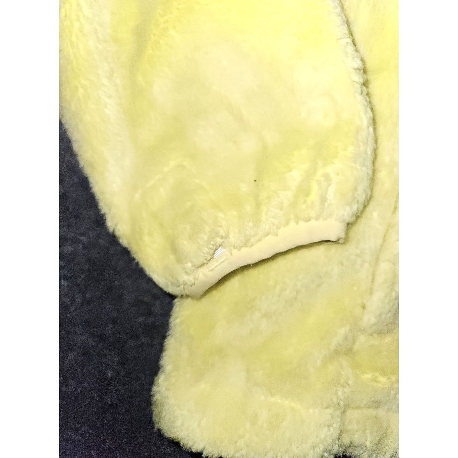 The North Face VINTAGE North Face Jacket Womens Small Yellow Fleece Full Zip Soft Shaggy Outdoor Cozy Size S / US 4 / IT 40 - 5 Thumbnail
