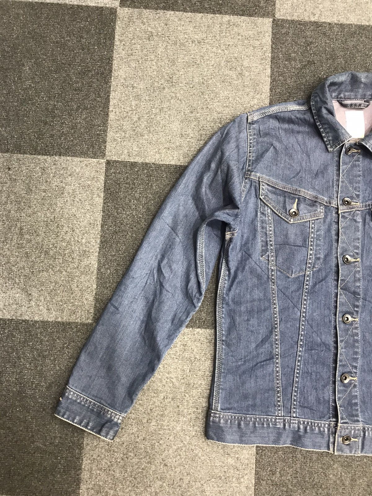 Japanese Brand BACK NUMBER Slim Fit Trucker Size US M / EU 48-50 / 2 - 3 Thumbnail