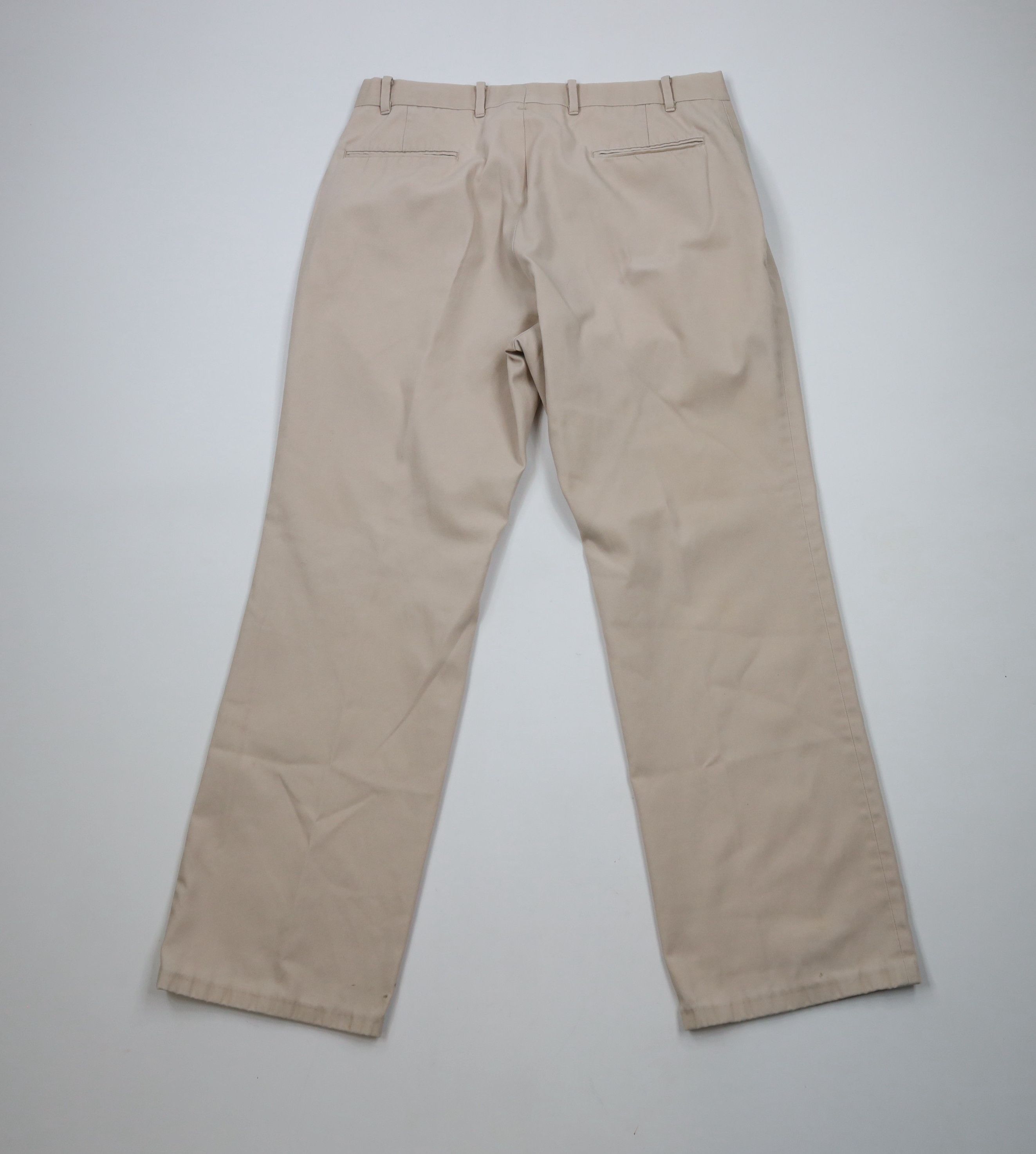 Vintage × Wrangler Vintage 70s Wrangler Flared Wide Leg Chino Pants Beige USA Size US 34 / EU 50 - 11 Thumbnail