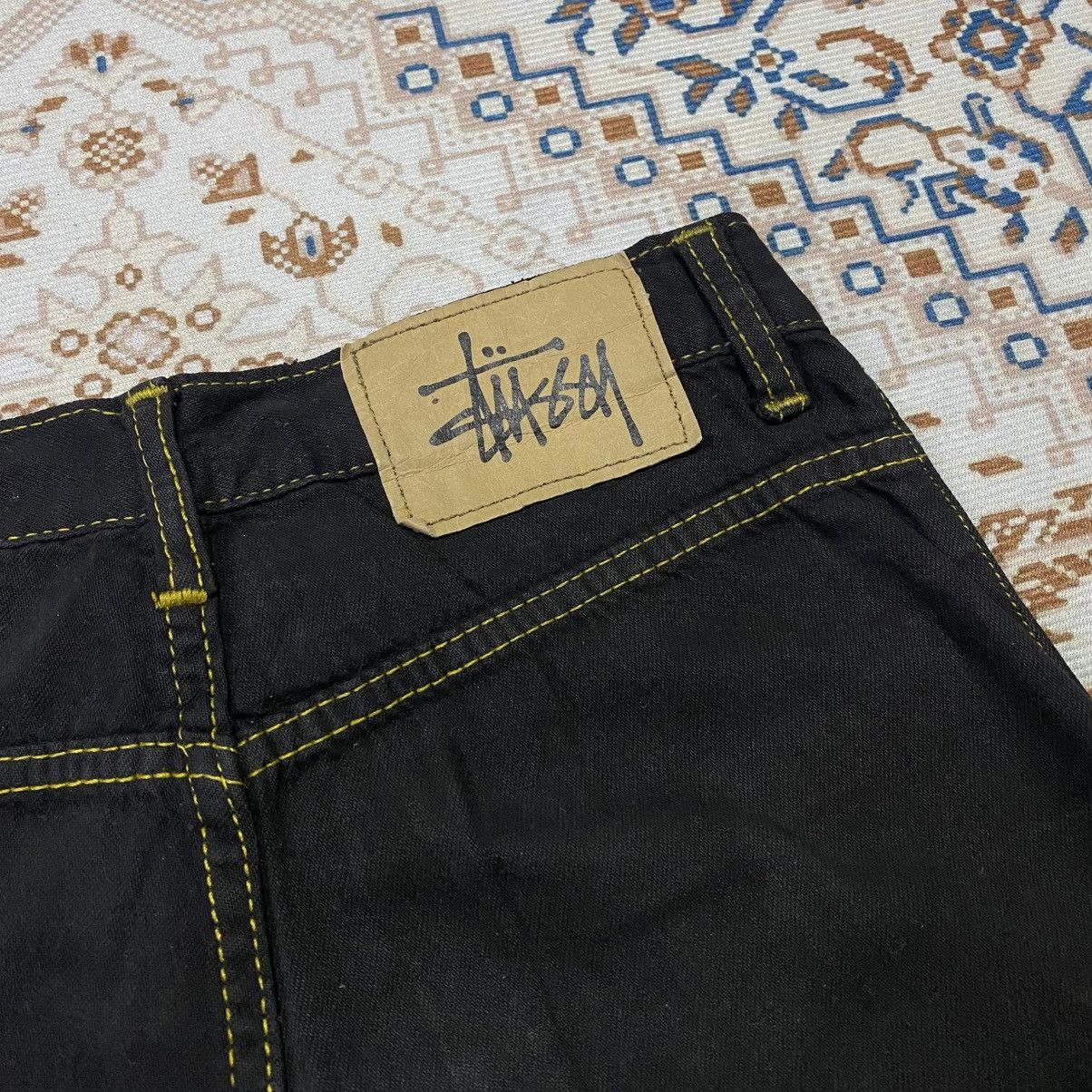 Stussy × Vintage Stussy Mom Jeans Pants Size 26" / US 2 / IT 38 - 4 Thumbnail