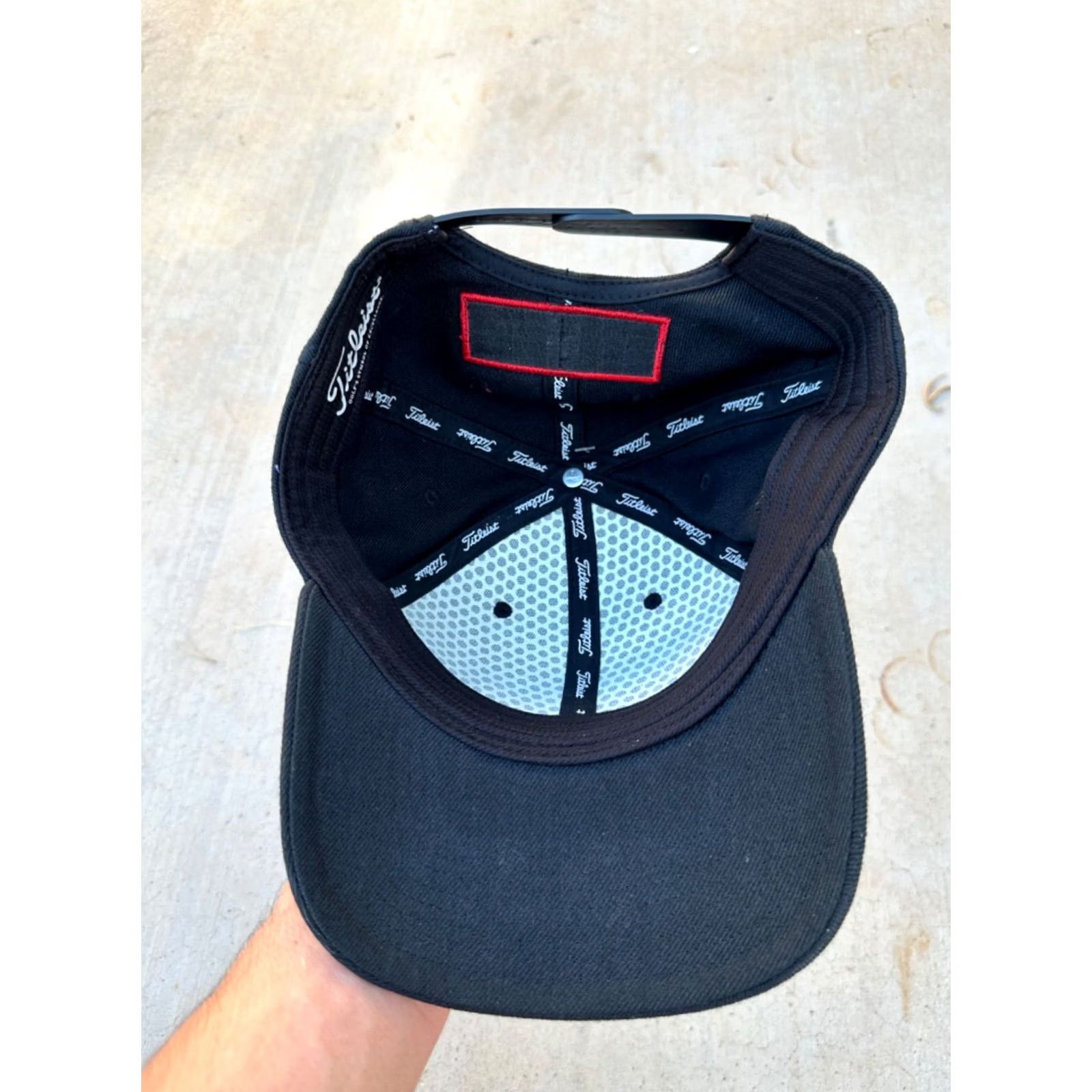 Titleist Titleist Golf Hat Cap Snapback Black Pro V1 FJ Mens One Size Size ONE SIZE - 4 Thumbnail