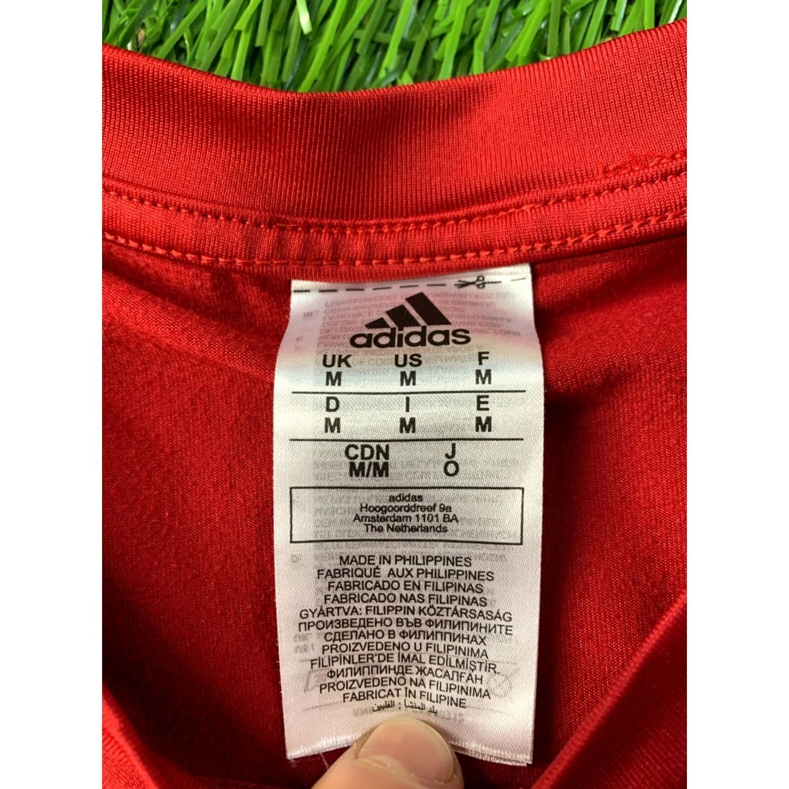 Adidas ADIDAS Techfit 2021 Compression Men Shirt Jersey Tee Regular M Red Short Long Sleeve 92% Polyester 8% Elastane Size US M / EU 48-50 / 2 - 6 Thumbnail