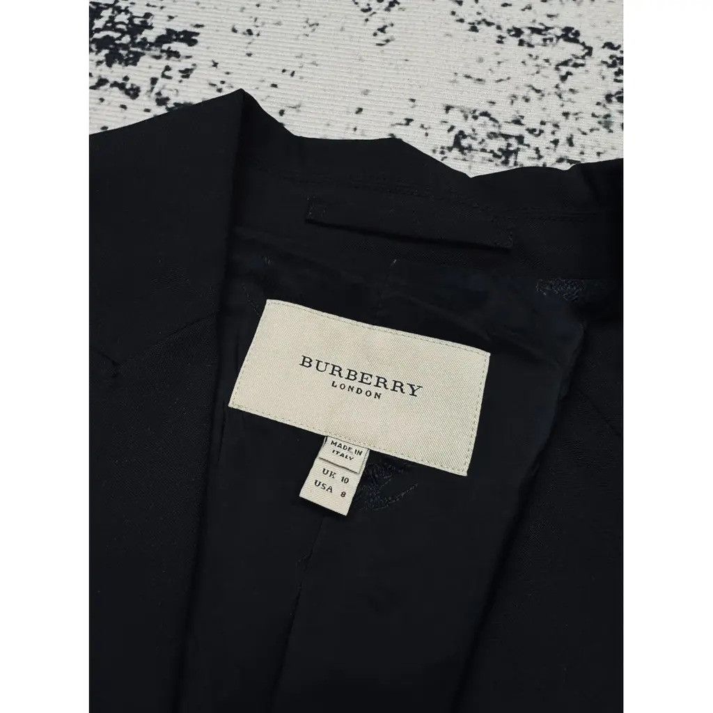 Burberry Burberry Suit Jacket Black Size Uk 10 Size M / US 6-8 / IT 42-44 - 4 Thumbnail