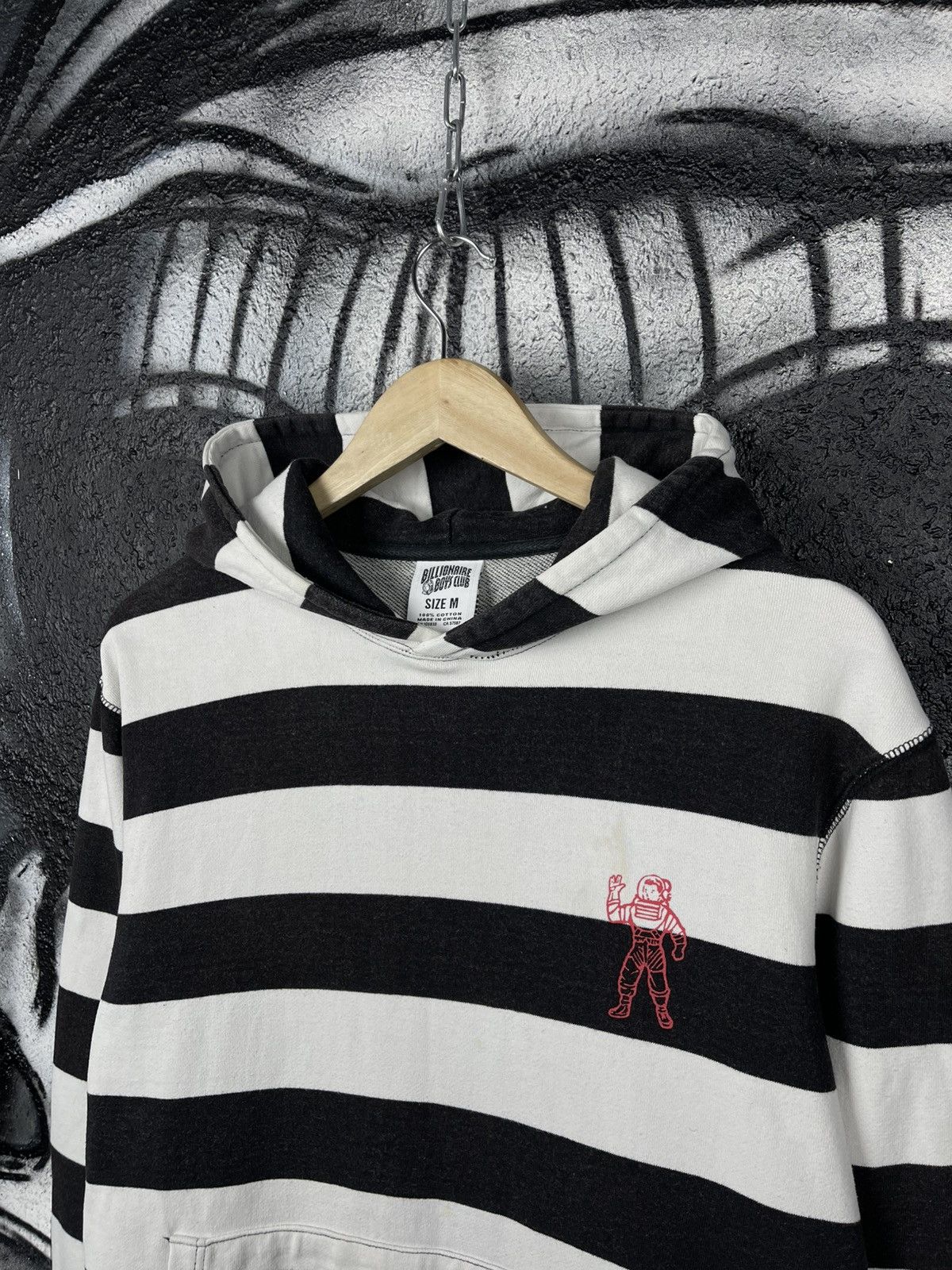 Billionaire Boys Club Billionaire Boys Club Big Logo Stripe Hoodie Men’s Size M Size US M / EU 48-50 / 2 - 7 Thumbnail