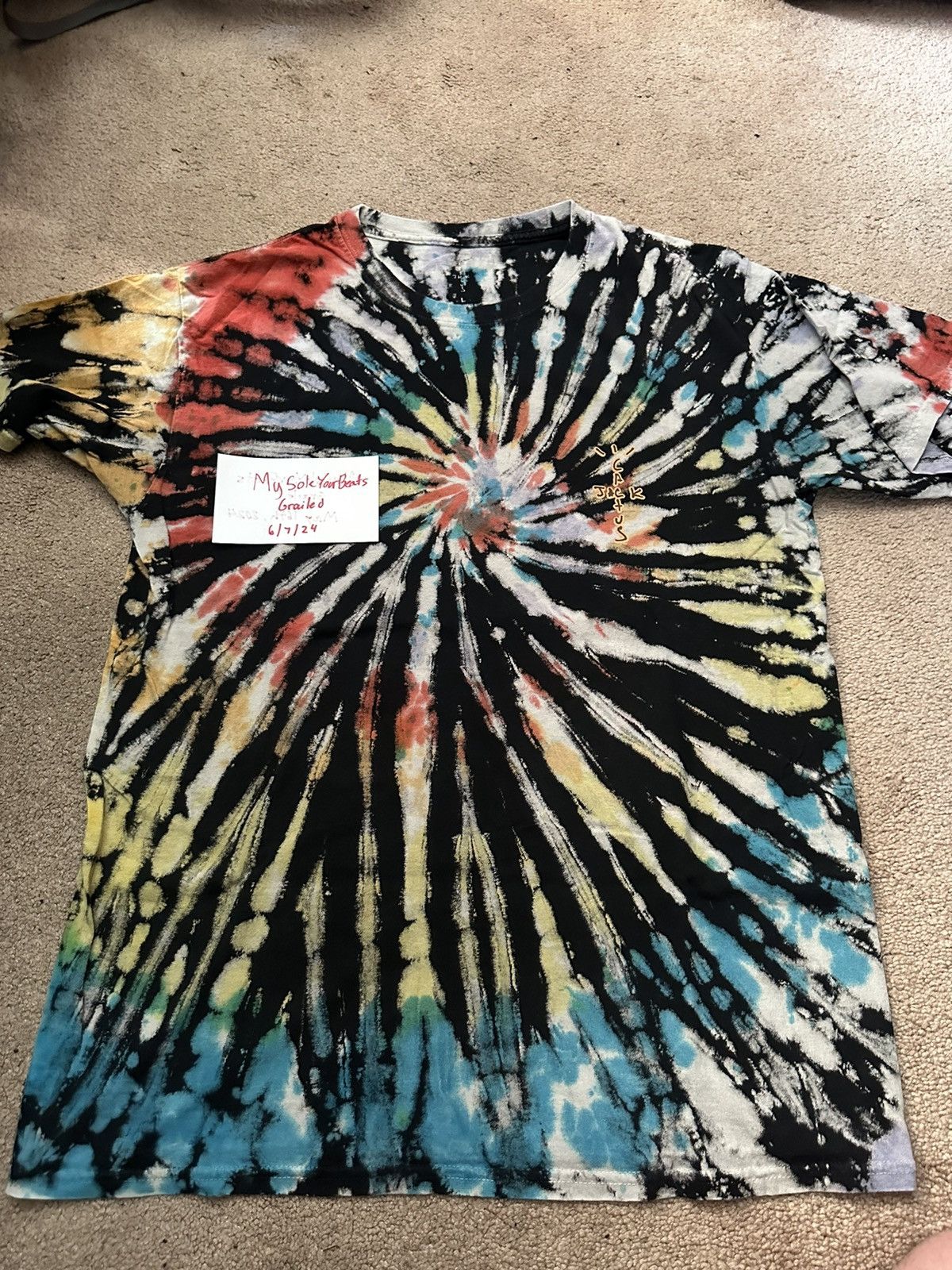 Travis Scott Travis Scott “Highest in the Room” Tee Size US L / EU 52-54 / 3 - 1 Thumbnail