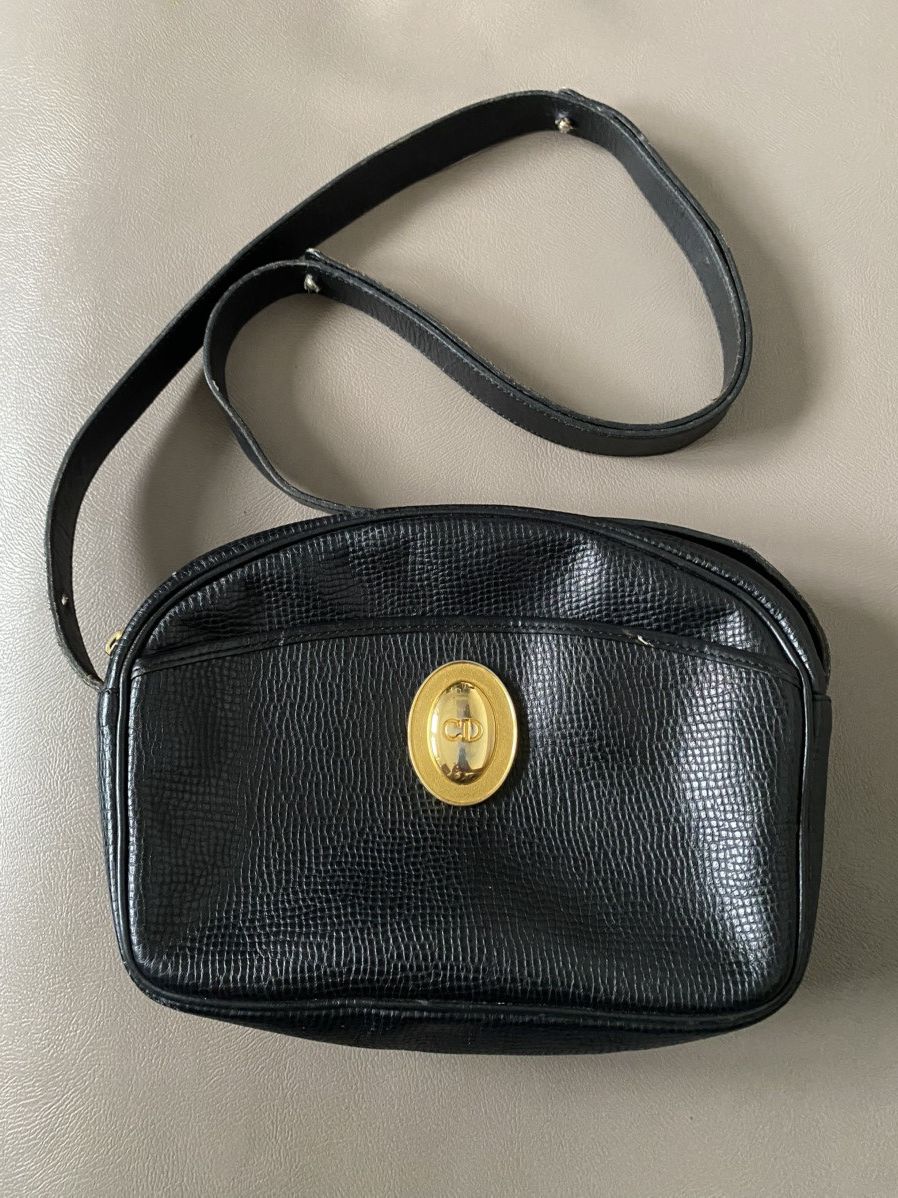 Christian Dior Monsieur Christian dior shoulder bag leather black Size ONE SIZE - 2 Thumbnail