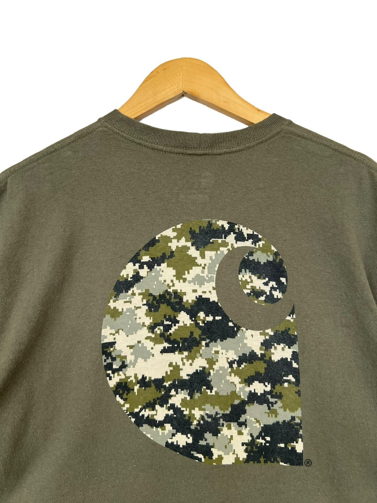 Carhartt Carhartt Camo Digital Tees Carhartt Single Pocket Baggy Tees Size US XL / EU 56 / 4 - 5 Thumbnail