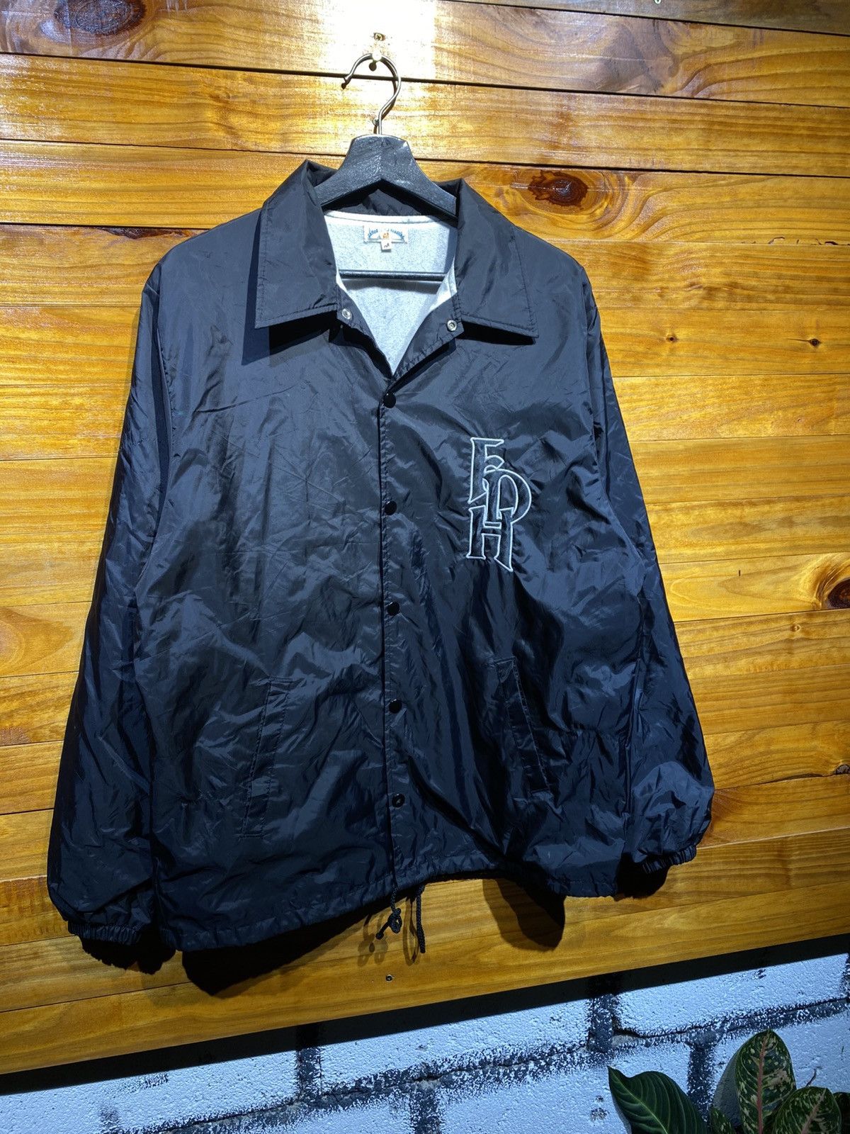 Vintage Vintage United Sport Headline Daiei Hawks Black Nylon Jacket Size US M / EU 48-50 / 2 - 8 Thumbnail