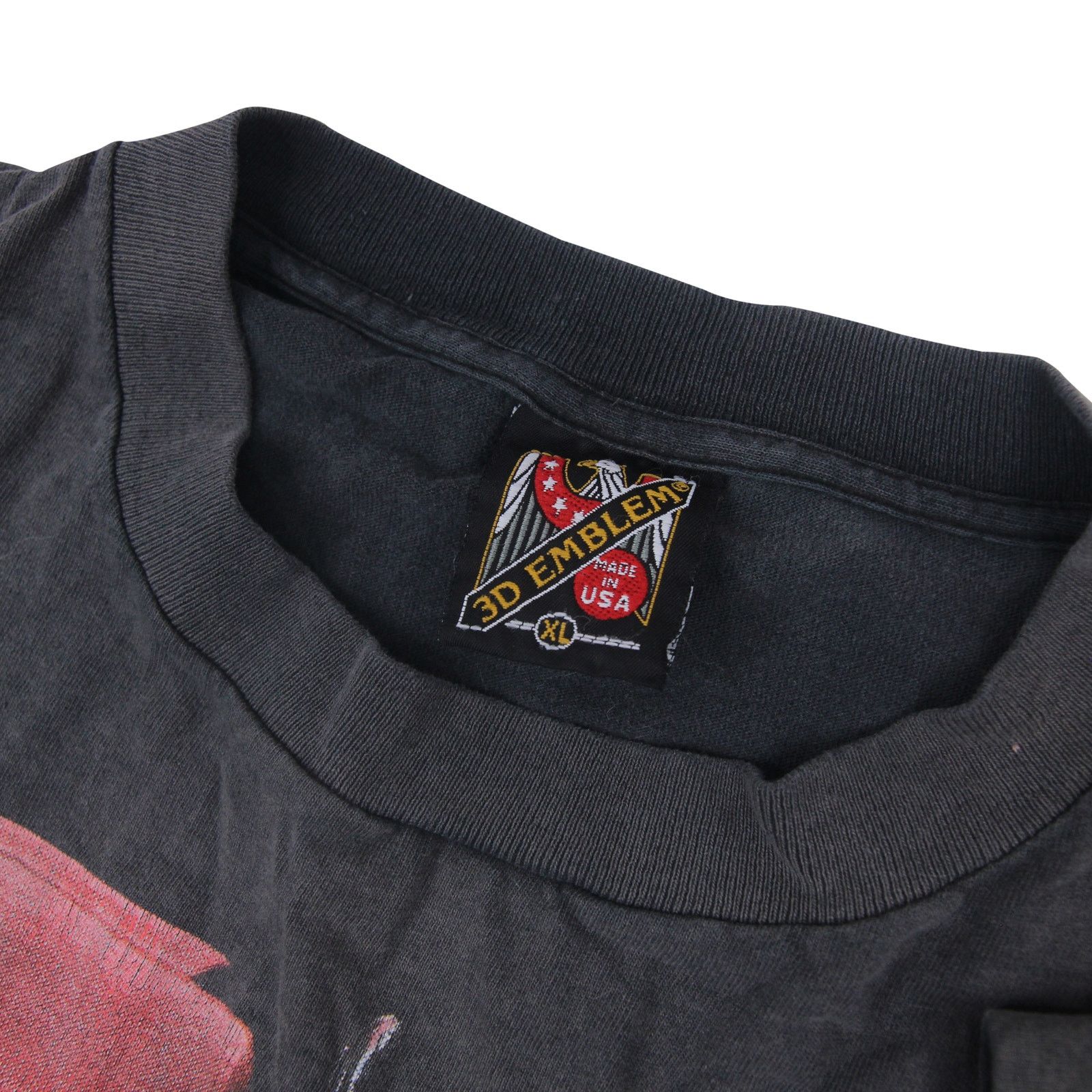 Vintage Vintage 3D Emblem "Wild and Free" Graphic T Shirt Size US XL / EU 56 / 4 - 6 Thumbnail