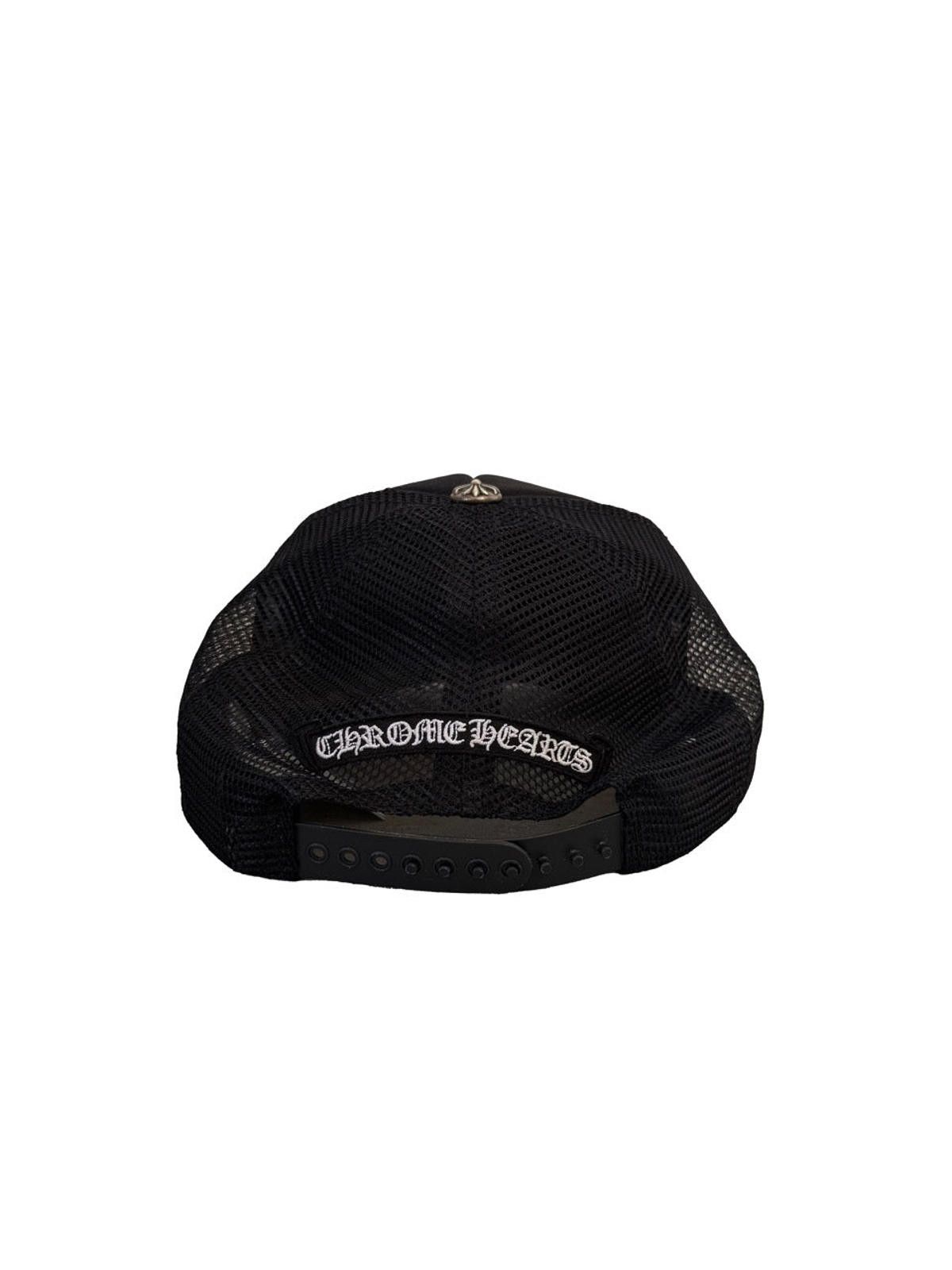 Chrome Hearts Chrome Hearts x Matty Boy Sex Records Link Black Trucker Cap Size ONE SIZE - 4 Thumbnail