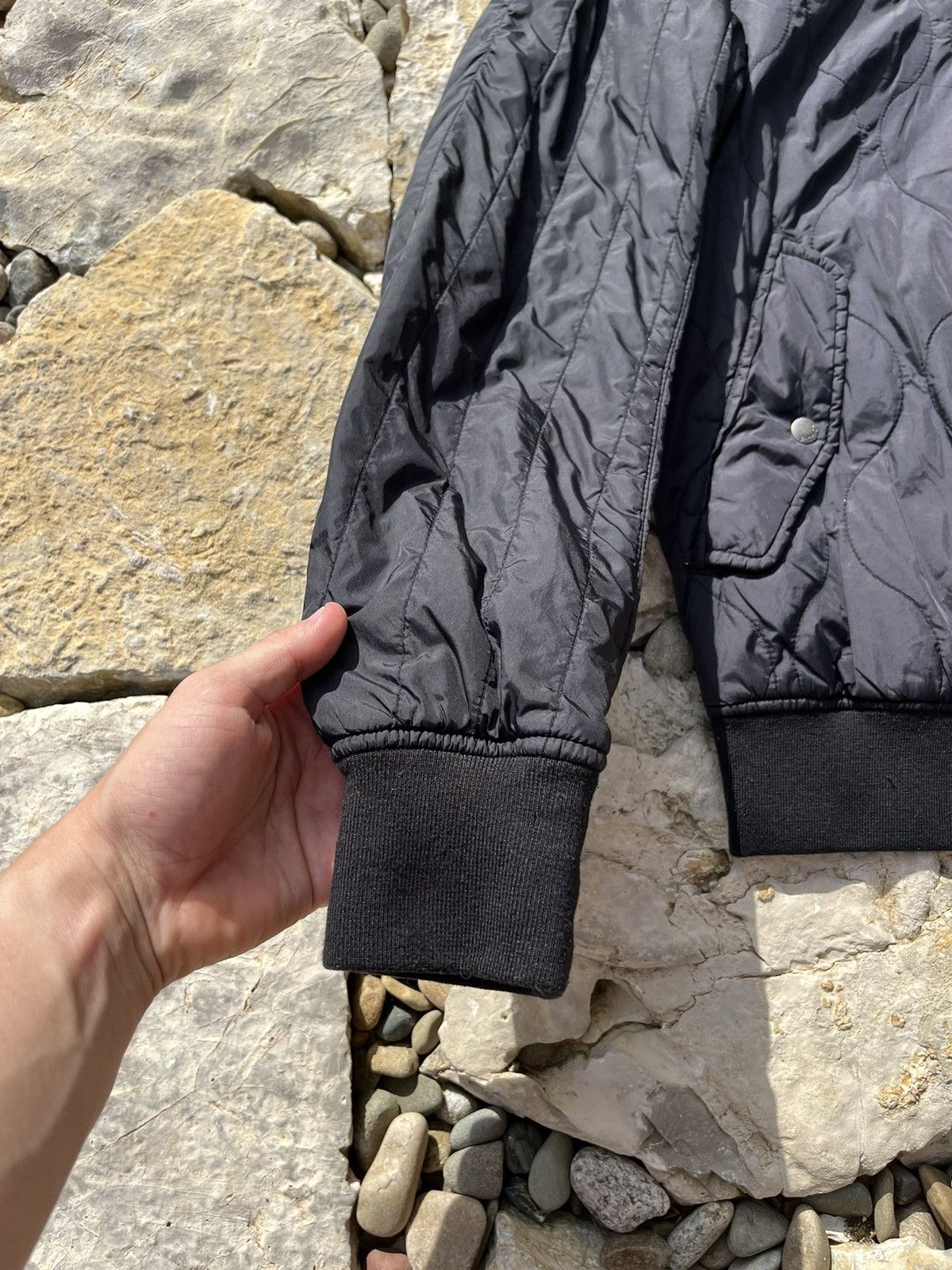 Diesel × Vintage Diesel vintage y2k bomber nylon jacket Avant Garde Size US M / EU 48-50 / 2 - 13 Thumbnail