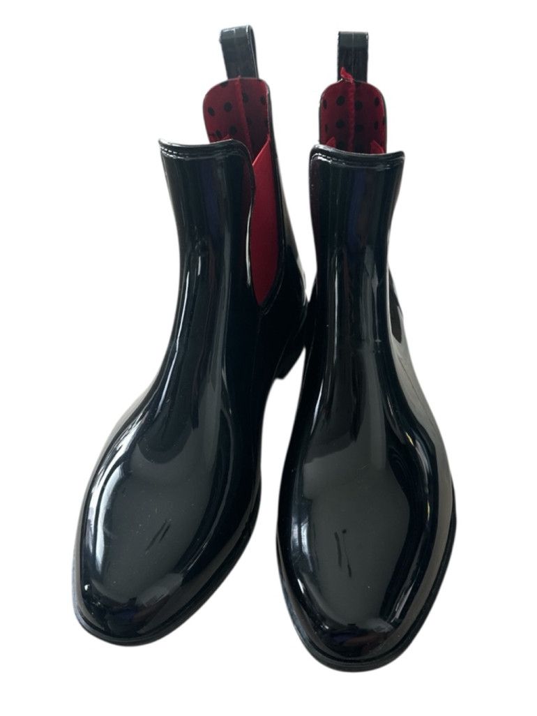 Lauren Ralph Lauren NWOT Ralph Lauren Tally Ankle Rain Boot Black Size 8 US Size US 8 / IT 38 - 3 Thumbnail