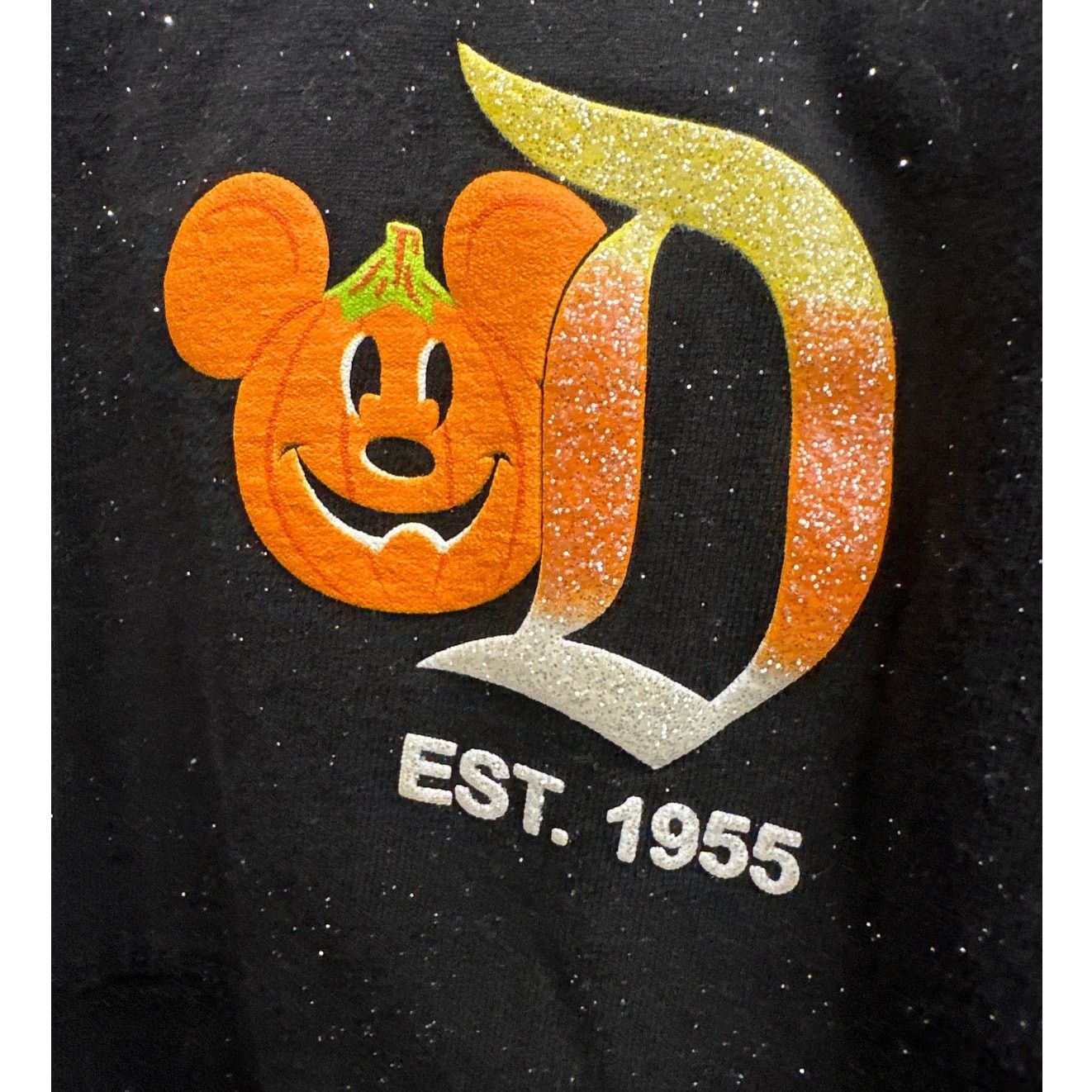 Disney Disneyland Resort Halloween Black & Glitter Candy Corn XS Size XS / US 0-2 / IT 36-38 - 8 Thumbnail