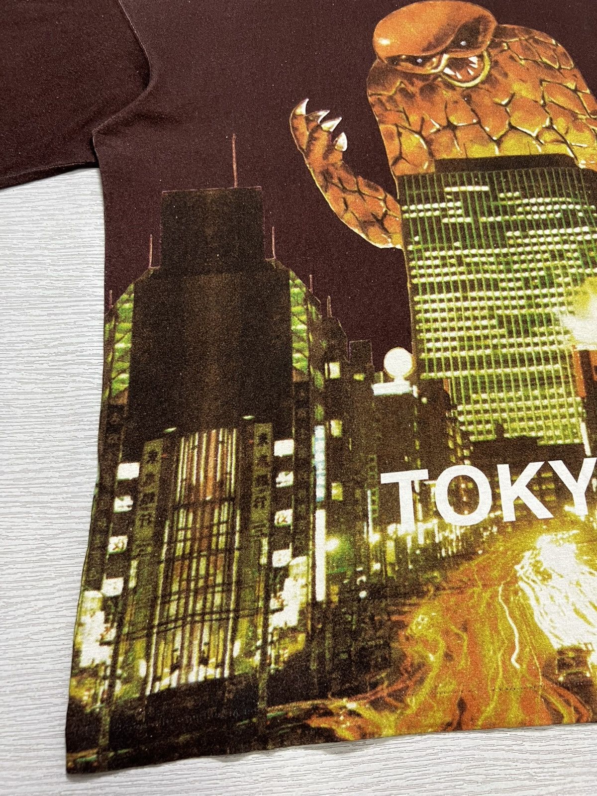 Undercover Undercover - S/S ‘19 - Tokyo Monster Print T-Shirt Bordeaux Size US XL / EU 56 / 4 - 5 Thumbnail