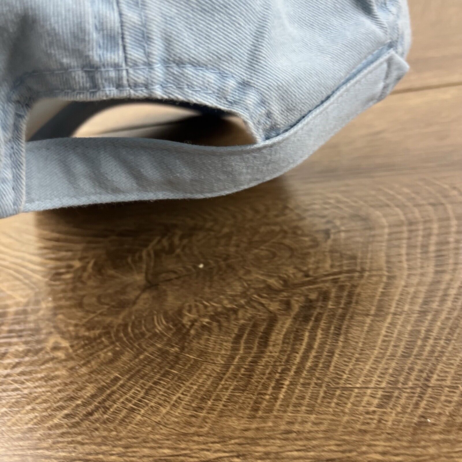Other Plain Light Blue Hat Blue Adjustable Hat Blue Adult Size Hat Size ONE SIZE - 8 Thumbnail