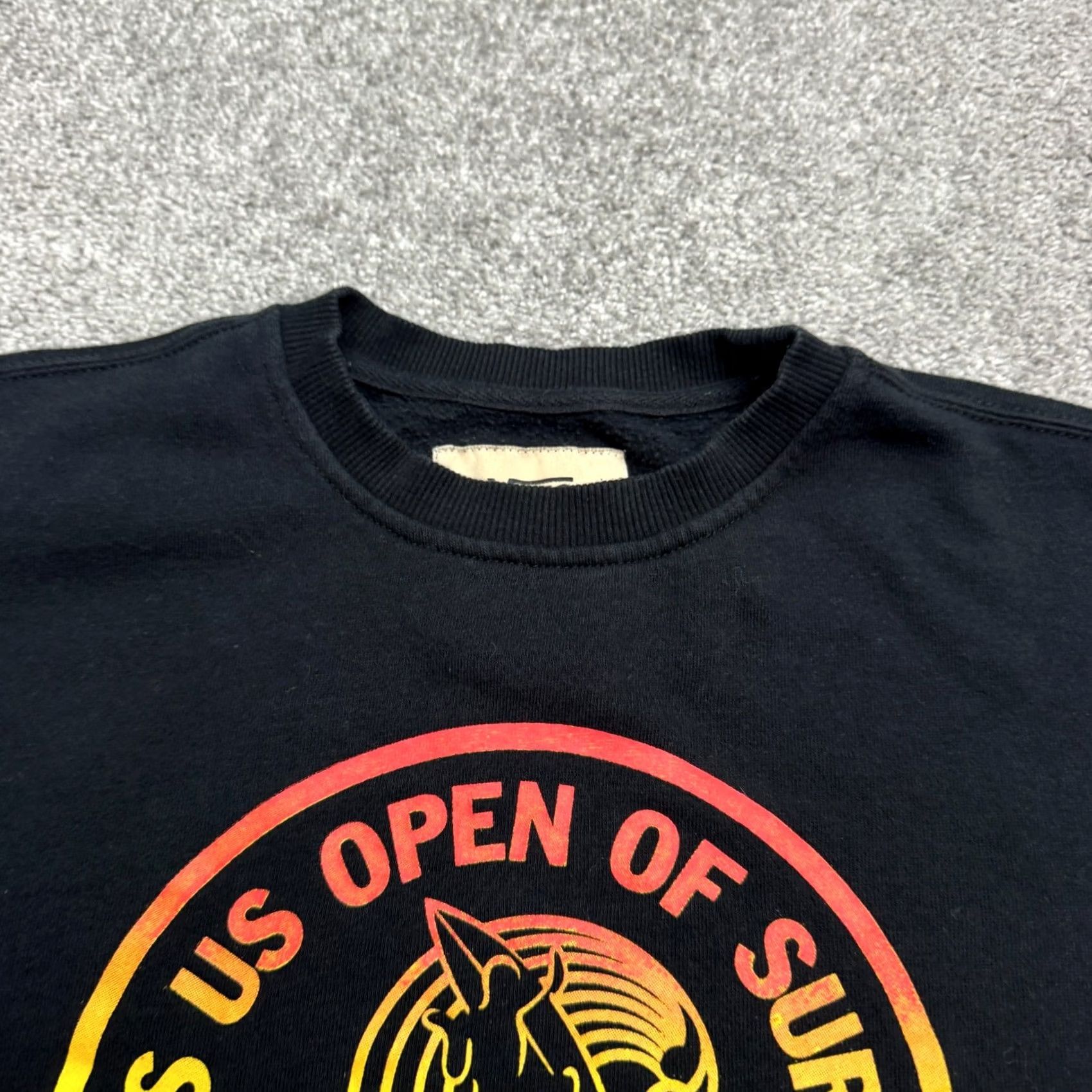 Tommy Bahama Vans US Open Of Surfing 2015 Huntington Bleach Graphic Sweatshirt Mens Large Black Logo All Seasons Breathable Stretch Sweatshirt Men Size US L / EU 52-54 / 3 - 5 Thumbnail