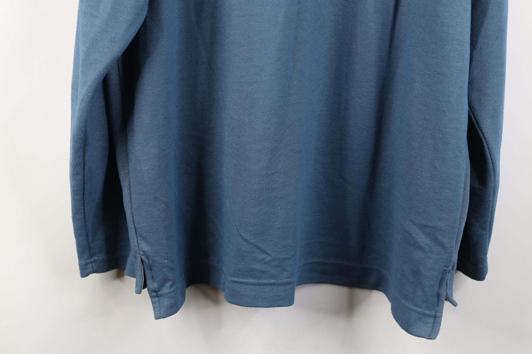 The North Face Vintage 90s The North Face Knit 1/4 Zip Polo Blue USA Size US L / EU 52-54 / 3 - 12 Thumbnail