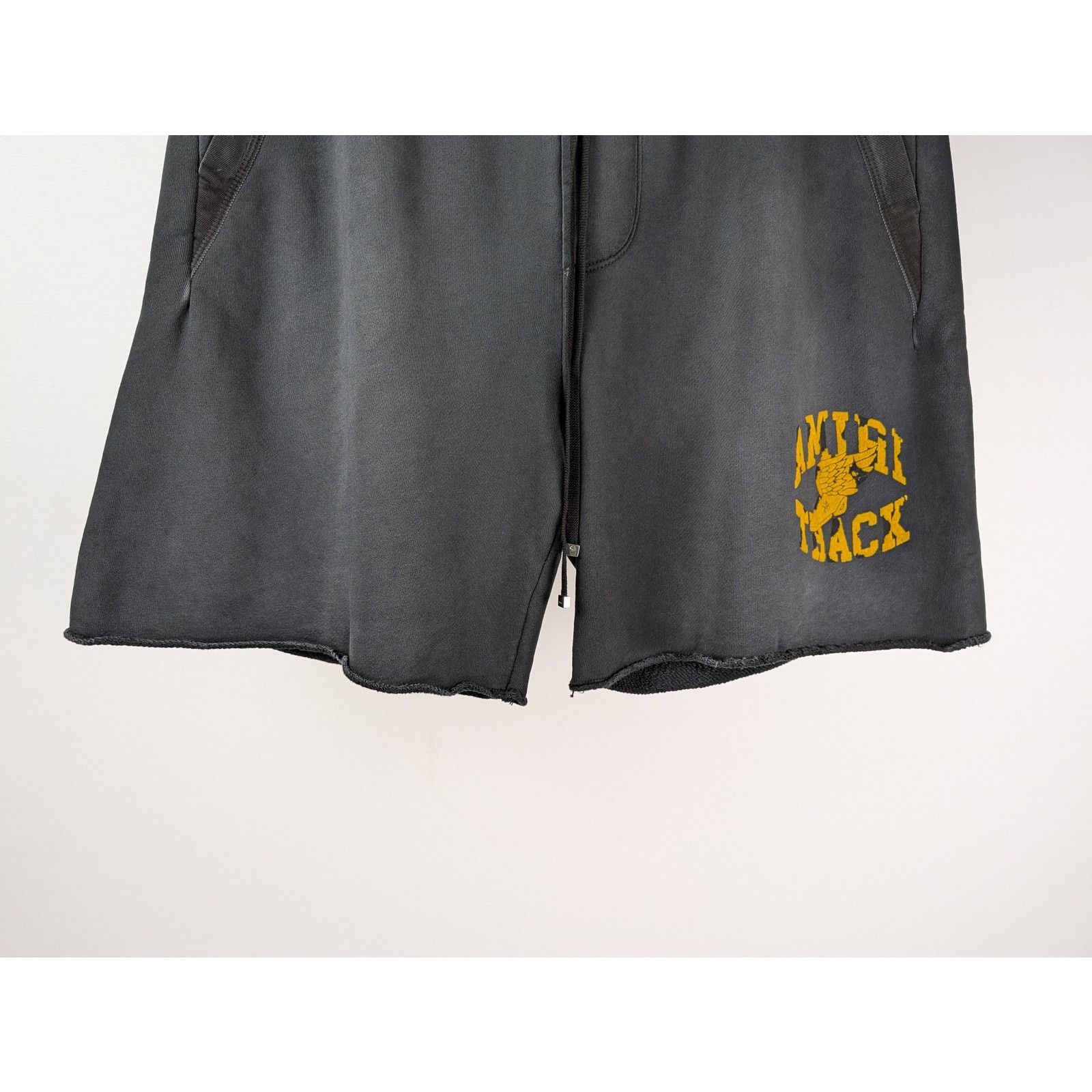 Amiri o1rshd1 Track Shorts in Faded Black Size US 38 / EU 54 - 3 Thumbnail