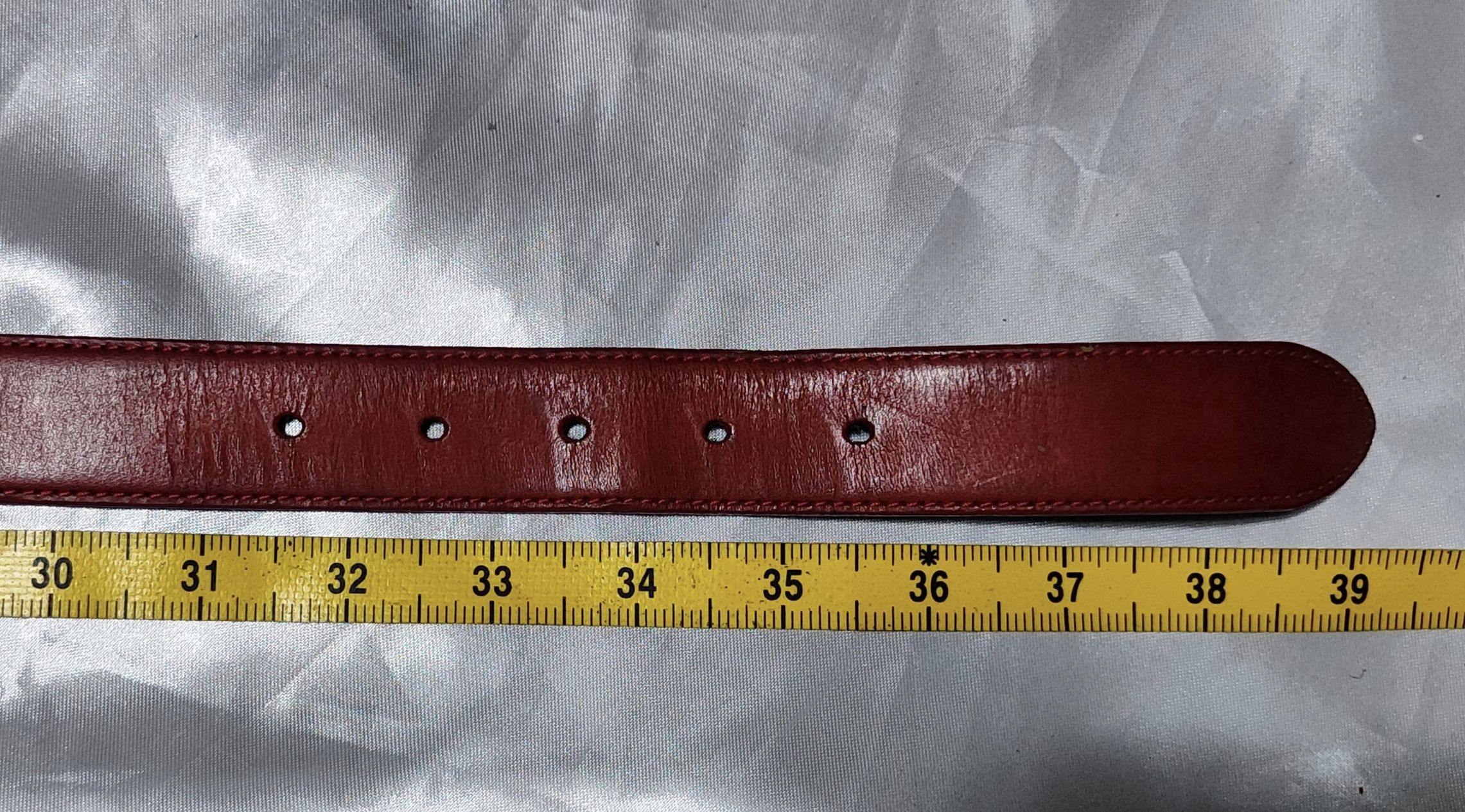 Vivienne Westwood Vevienne Westwood Rare Safety Pin Logo Unisex Leather Belt Size ONE SIZE - 7 Thumbnail