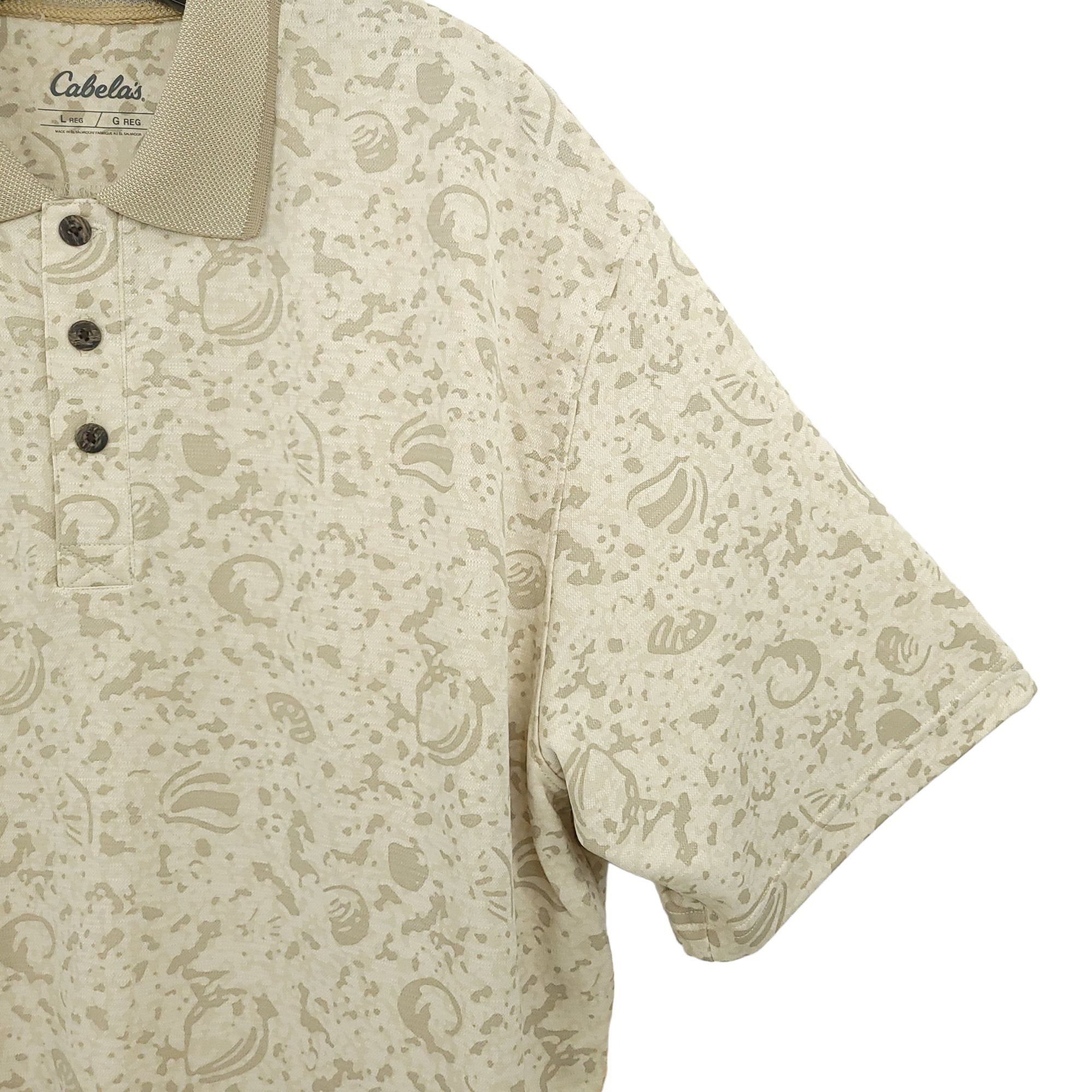 Cabelas Cabelas Polo Shirt Mens L Short Sleeve Fishing Hunting Size US L / EU 52-54 / 3 - 5 Thumbnail