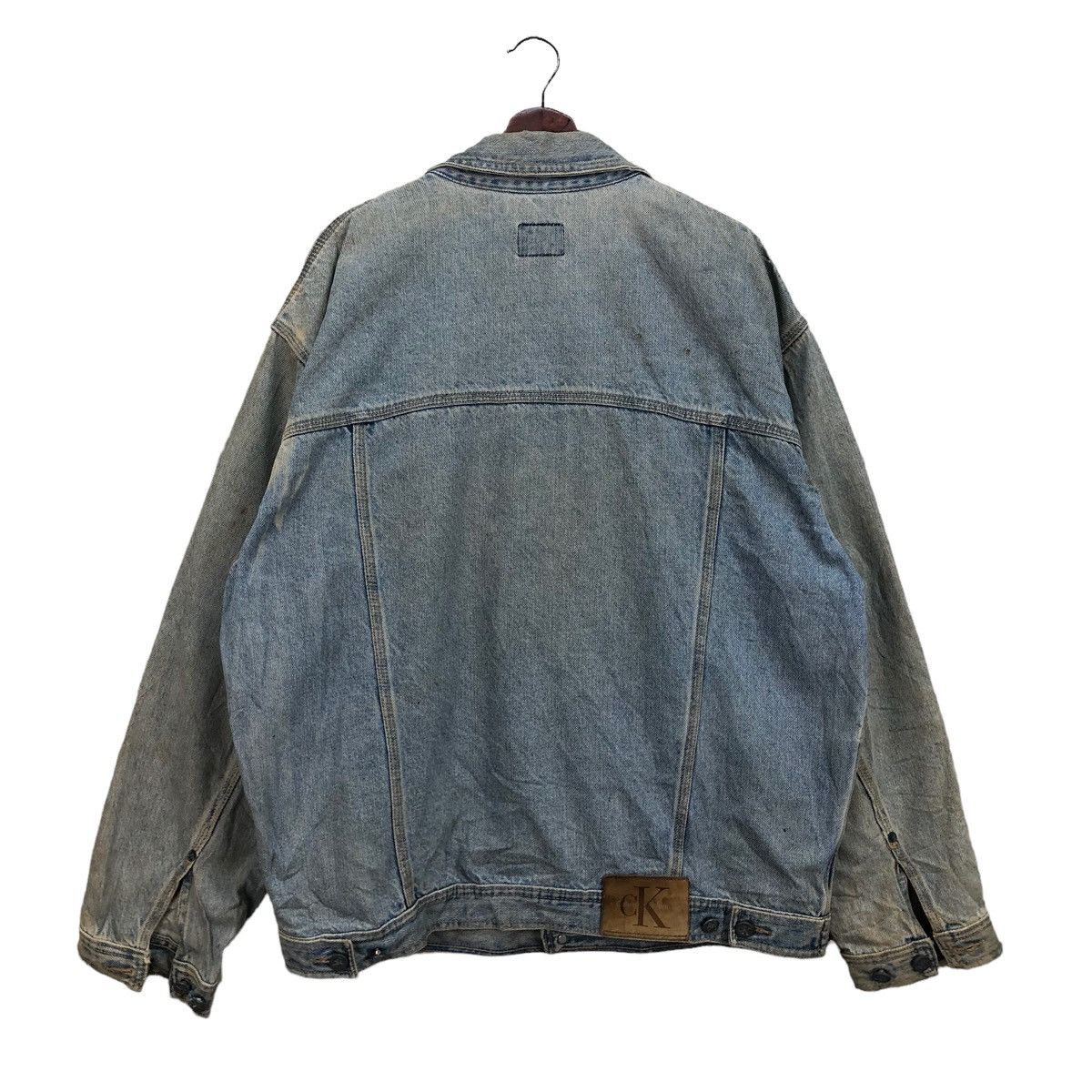 Calvin Klein Calvin Klein Denim Jacket Size US XL / EU 56 / 4 - 2 Thumbnail