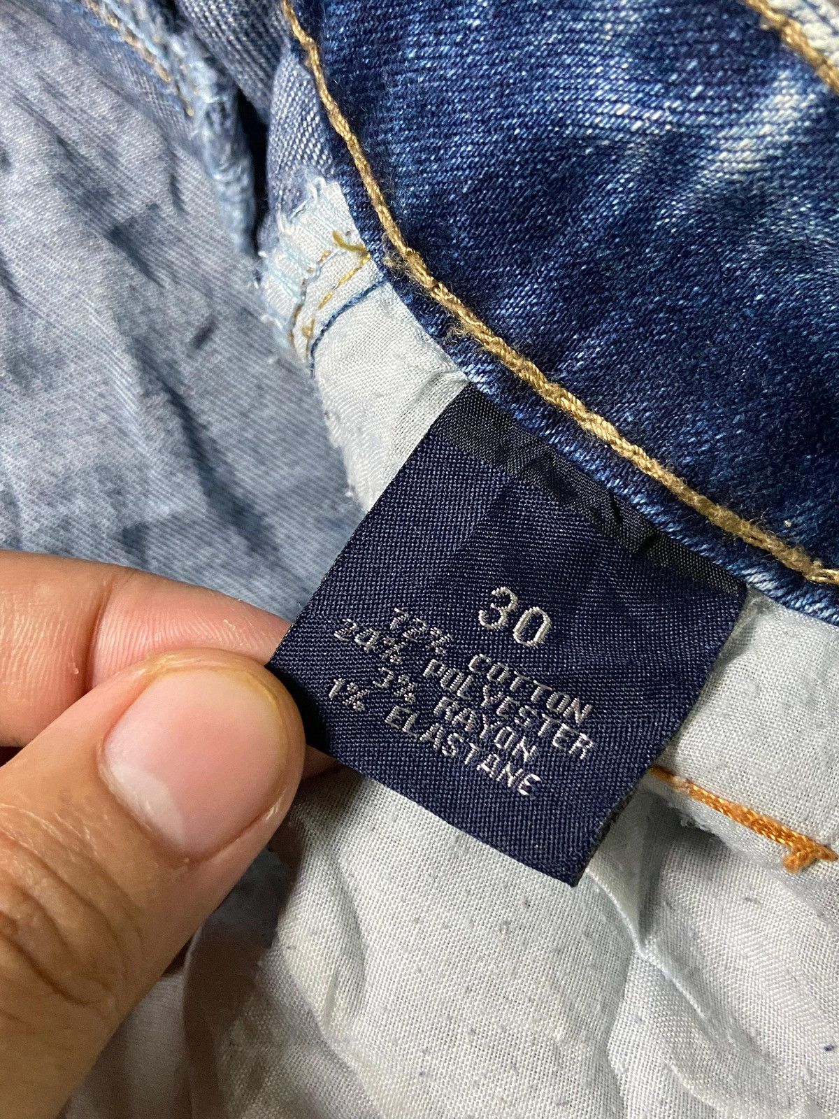 Japanese Brand × Seditionaries × Vintage GALLOP Brand Distressed Acid Wash Denim Jeans (132) Size US 32 / EU 48 - 7 Thumbnail