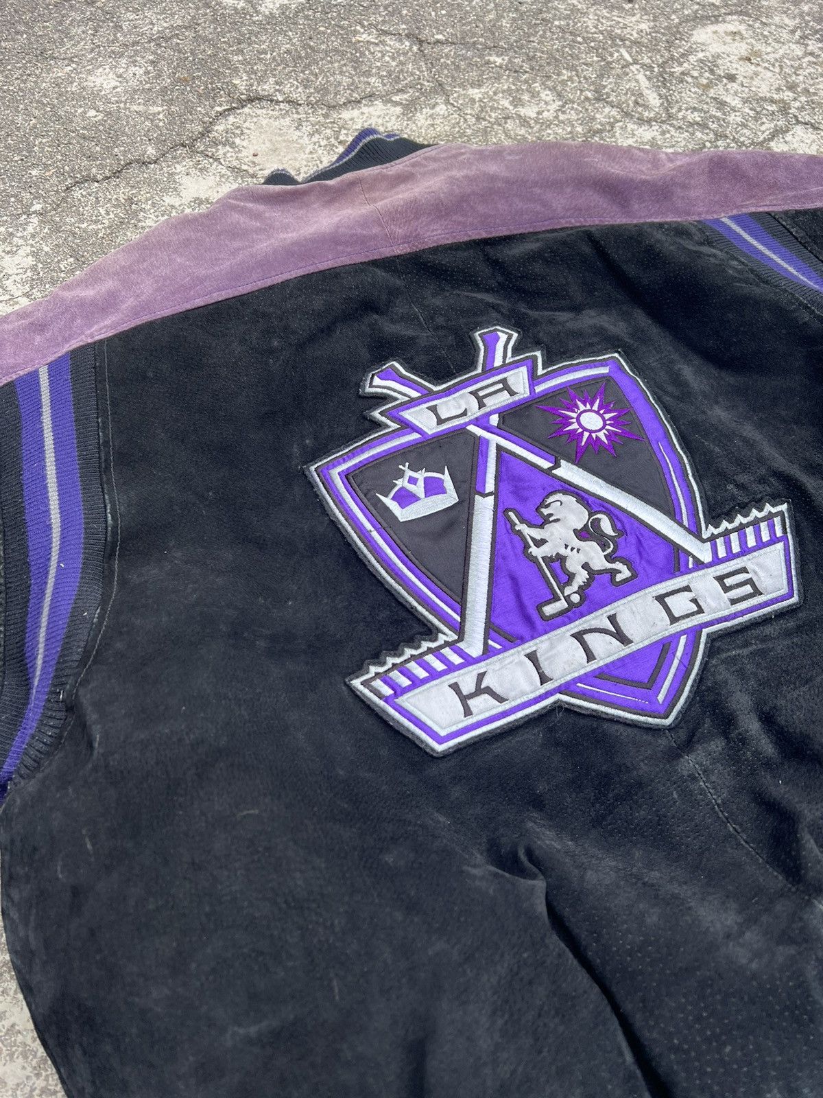 NFL × Vintage Vintage Purple 🏒NFL 🏒KINGS Bomber Size US XXL / EU 58 / 5 - 16 Thumbnail