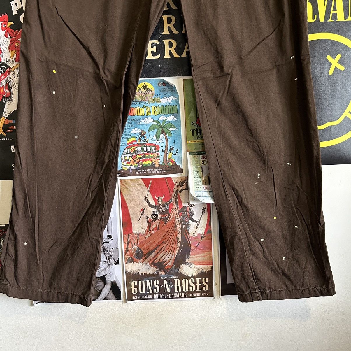 Neighborhood Vintage Neighborhood Urban Paint Drop Casual Pants Size US 36 / EU 52 - 3 Thumbnail