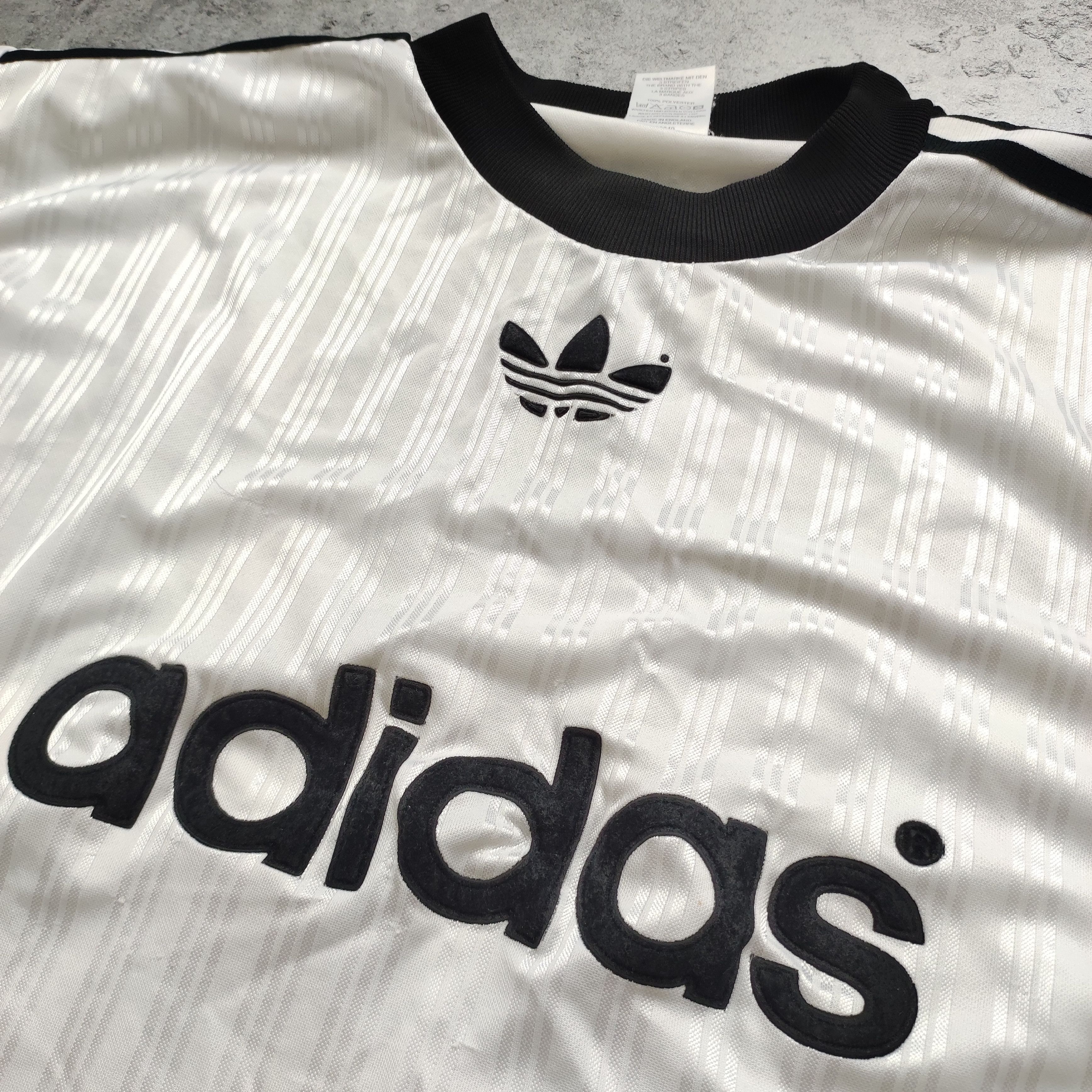 Vintage Vintage 90s OG Adidas Originals Spelout Football Jersey Size US M / EU 48-50 / 2 - 7 Thumbnail