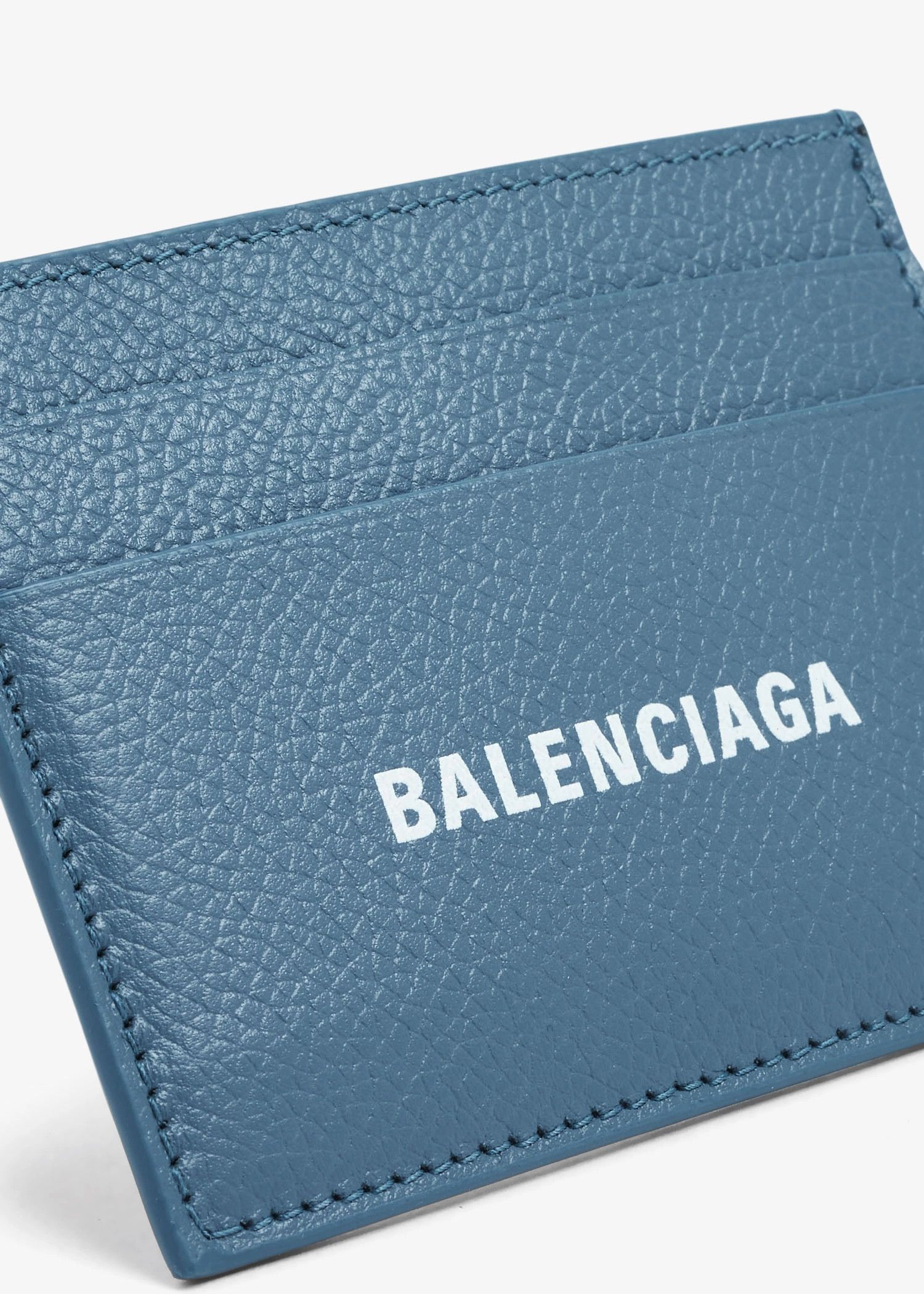 Balenciaga o1tr1nto0326 Size: OS / Cash Card Holder in Blue Size ONE SIZE - 2 Thumbnail